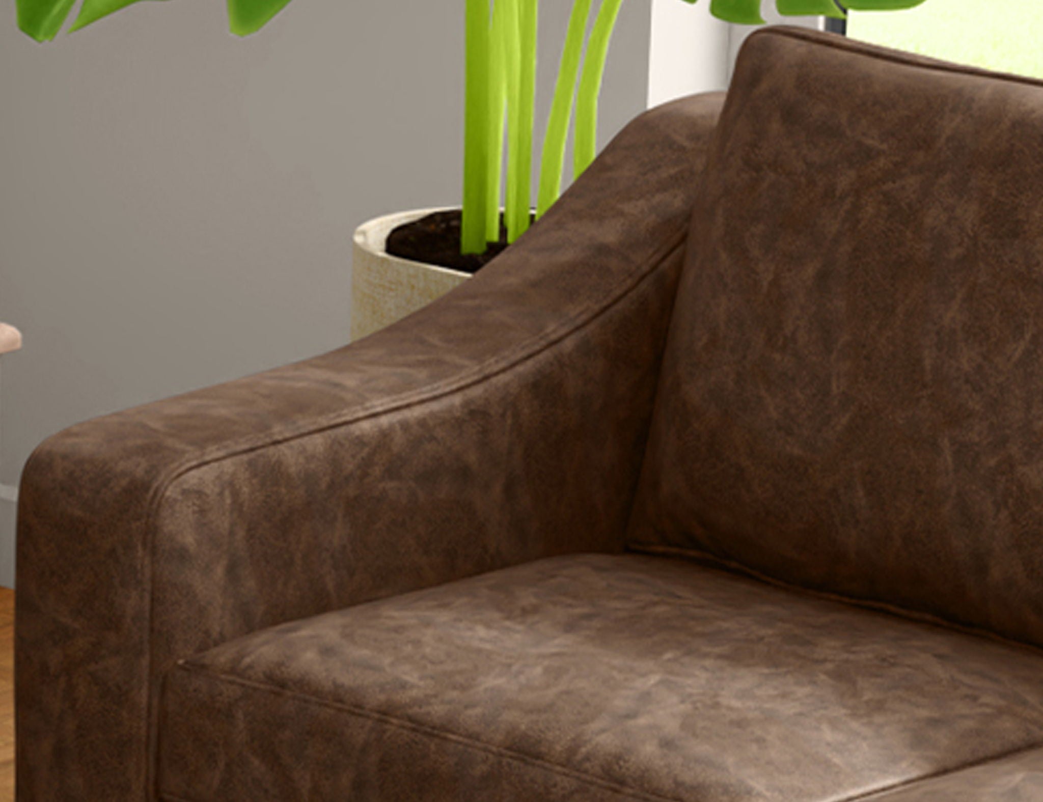 Natural Parota - Armchair