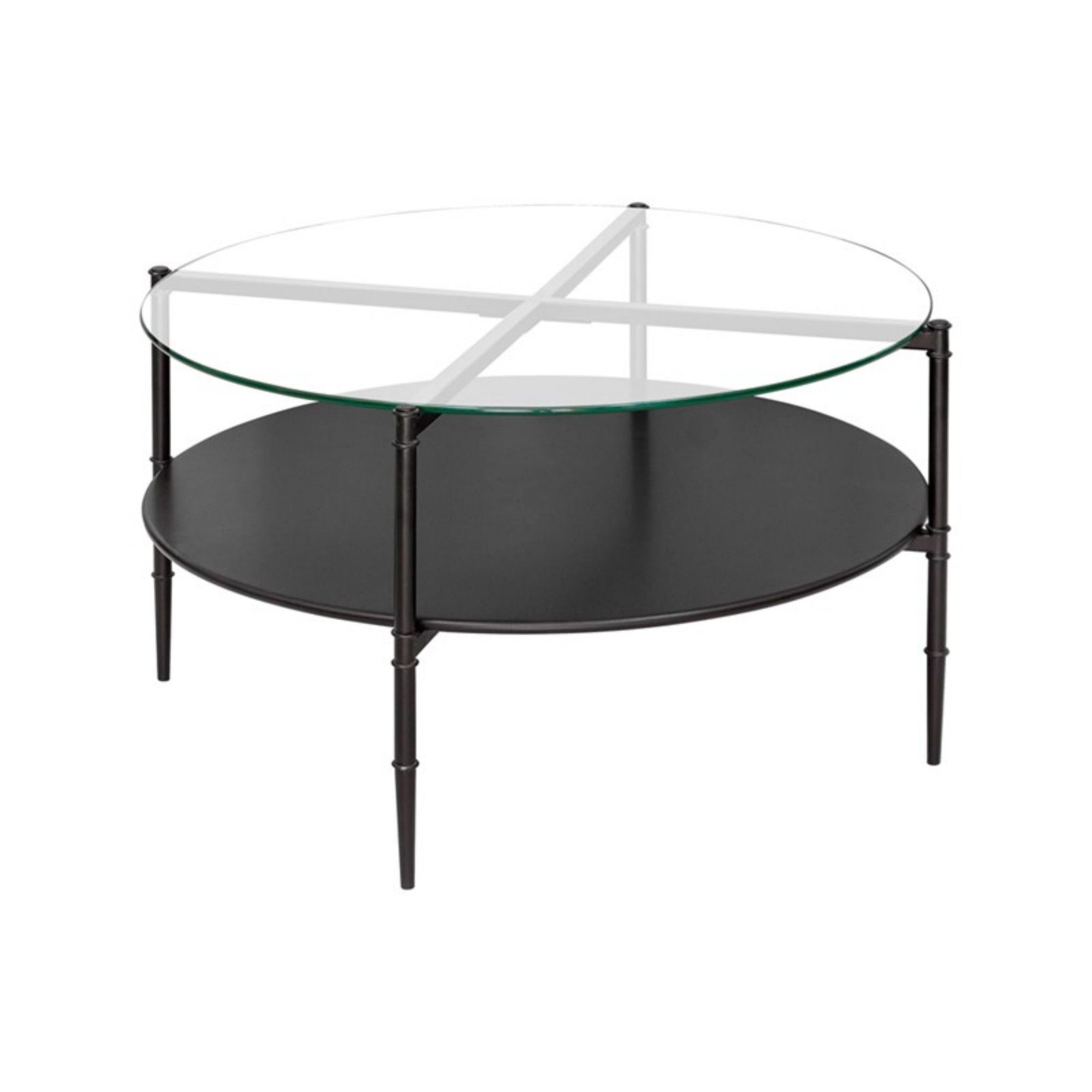 Caroline - Round Coffee Table - Black