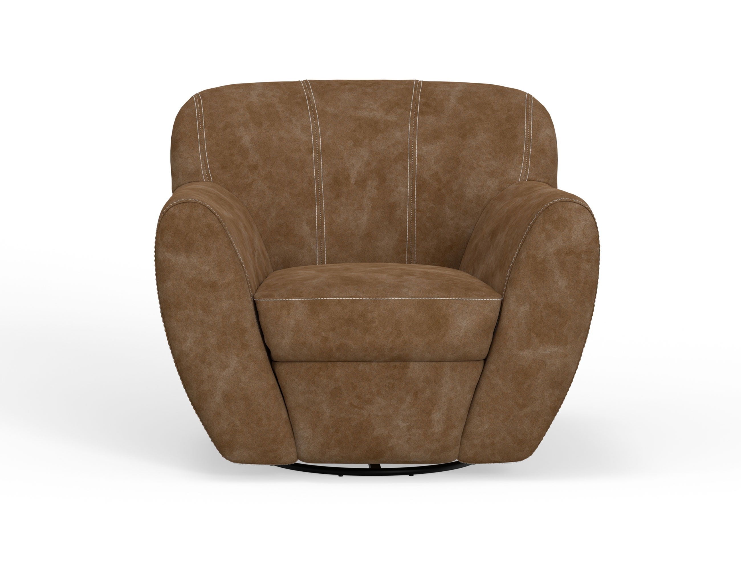International Furniture Direct Tamesis - Armchair - Dark Brown | Meri Furniture