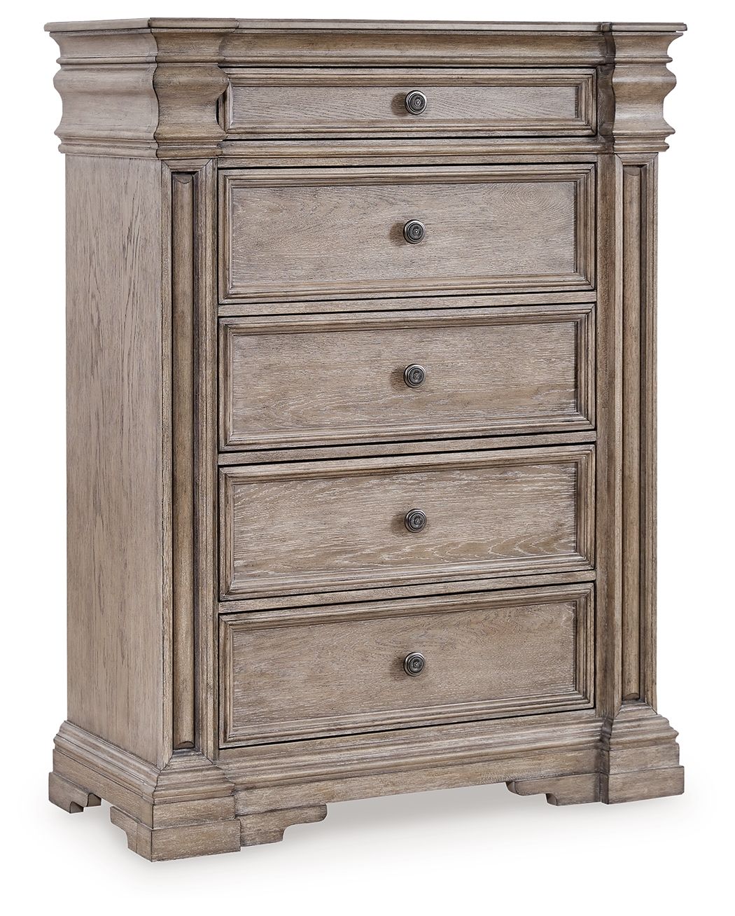 Signature Design by Ashley® Blairhurst - Light Grayish Brown - Five Drawer Chest | Meri Furniture
