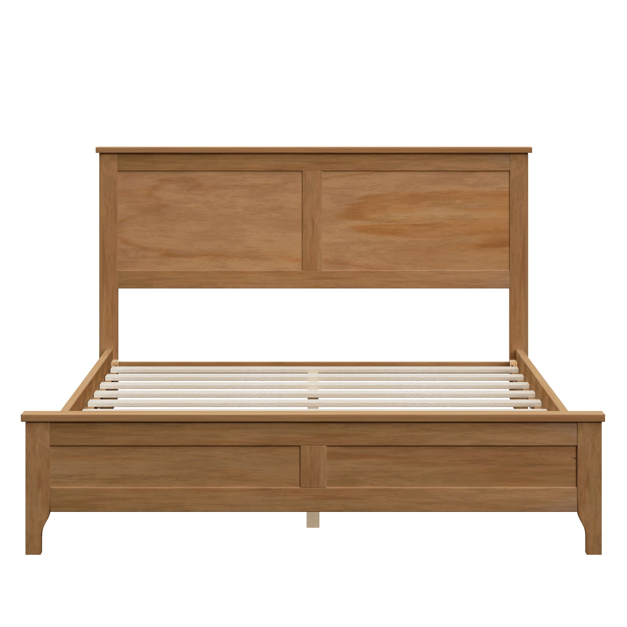 Modern Solid Wood Platform Bed