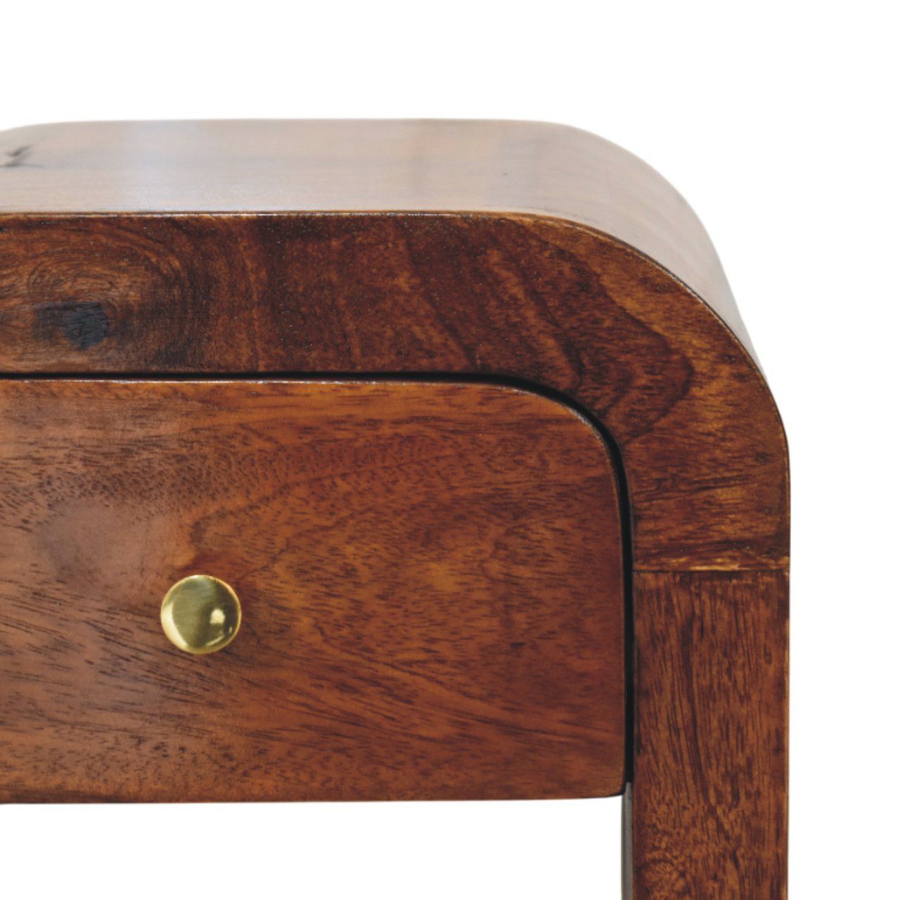 Mini Darcy - Nightstand With Curved Edges