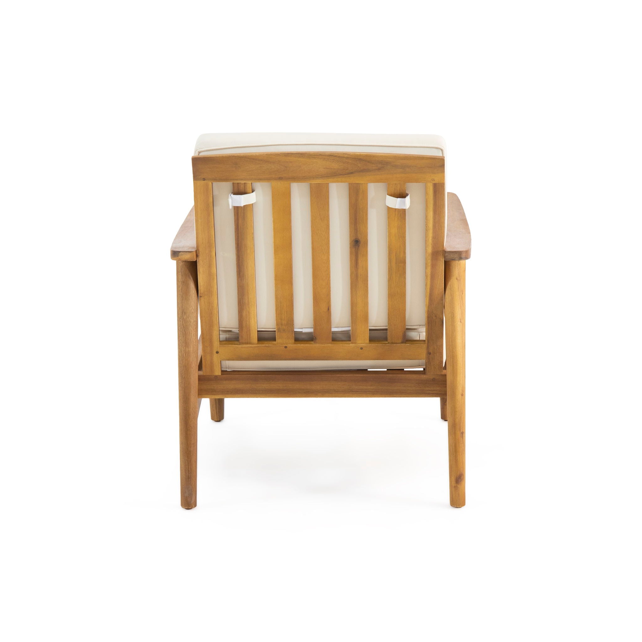 Emmry - Outdoor Acacia Wood Club Chair