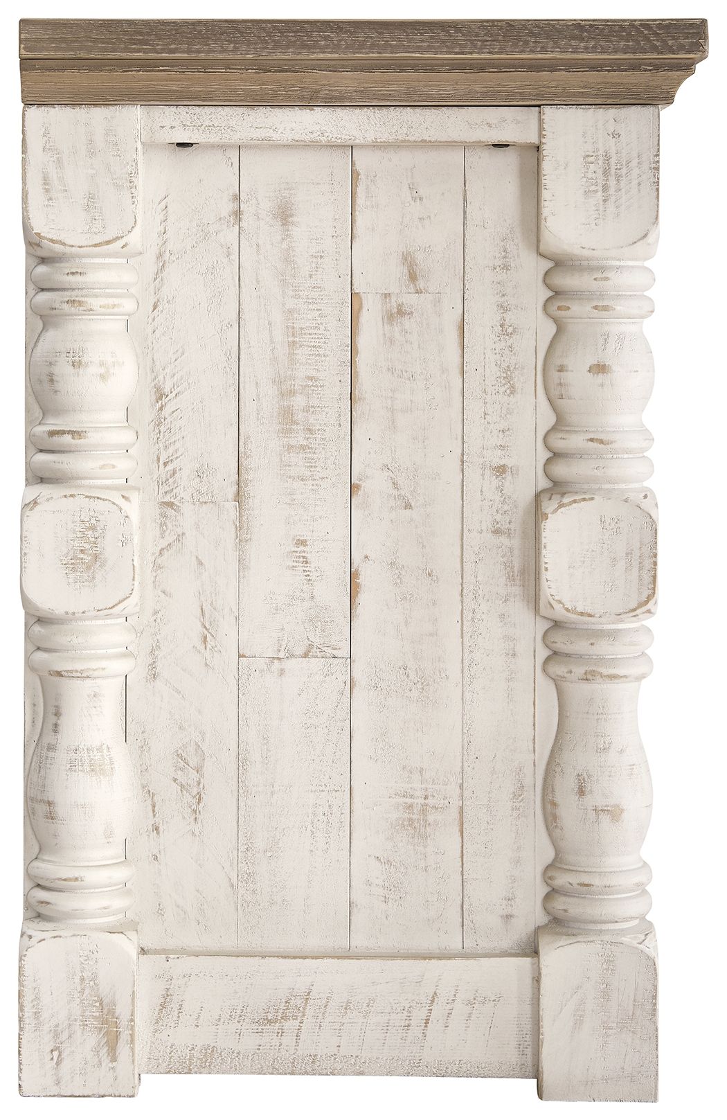 Havalance - Extra Large TV Stand - 2 Doors - Brown / Beige