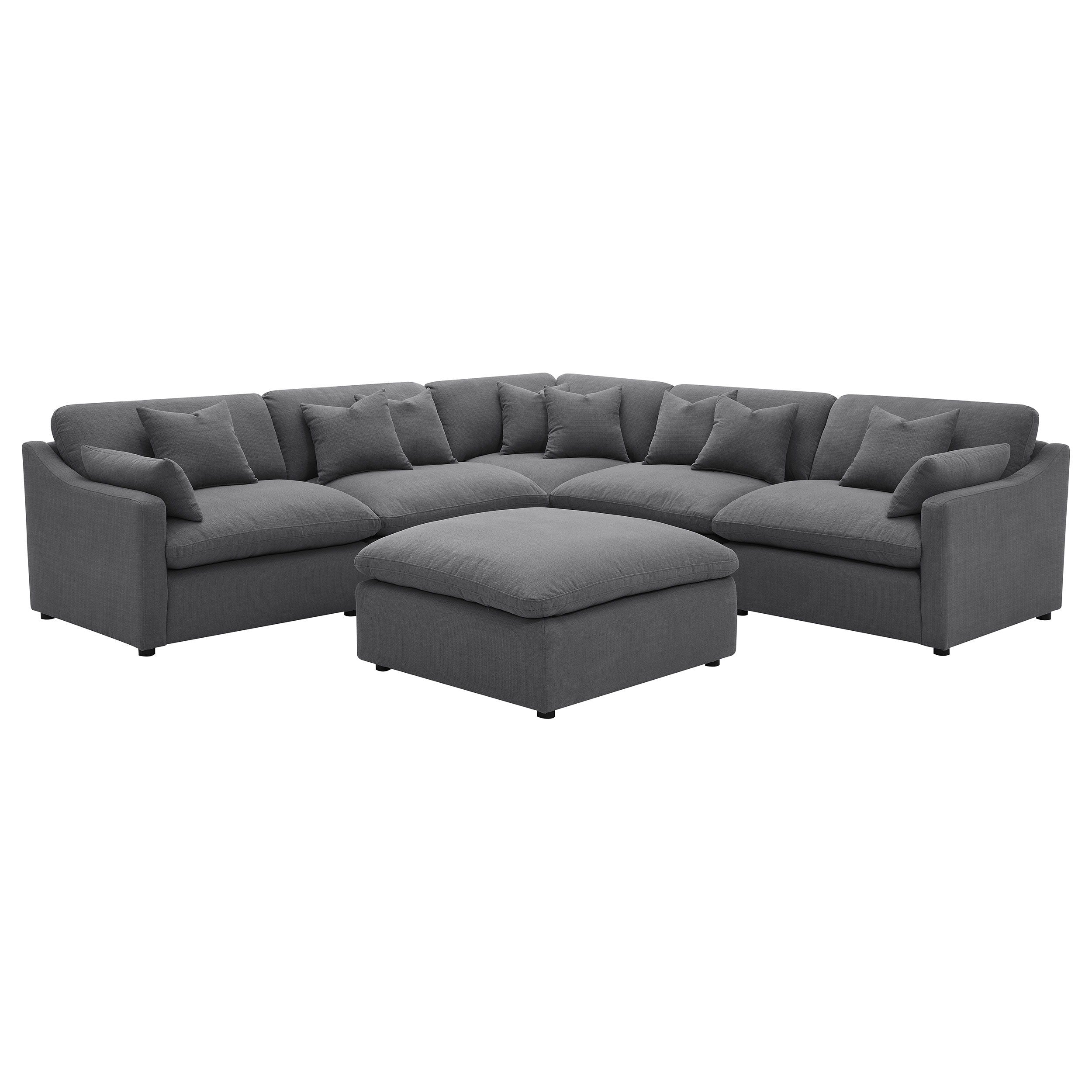 Coaster Fine Furniture Hobson - Upholstered Modular Sectional Sofa | Meri Furniture