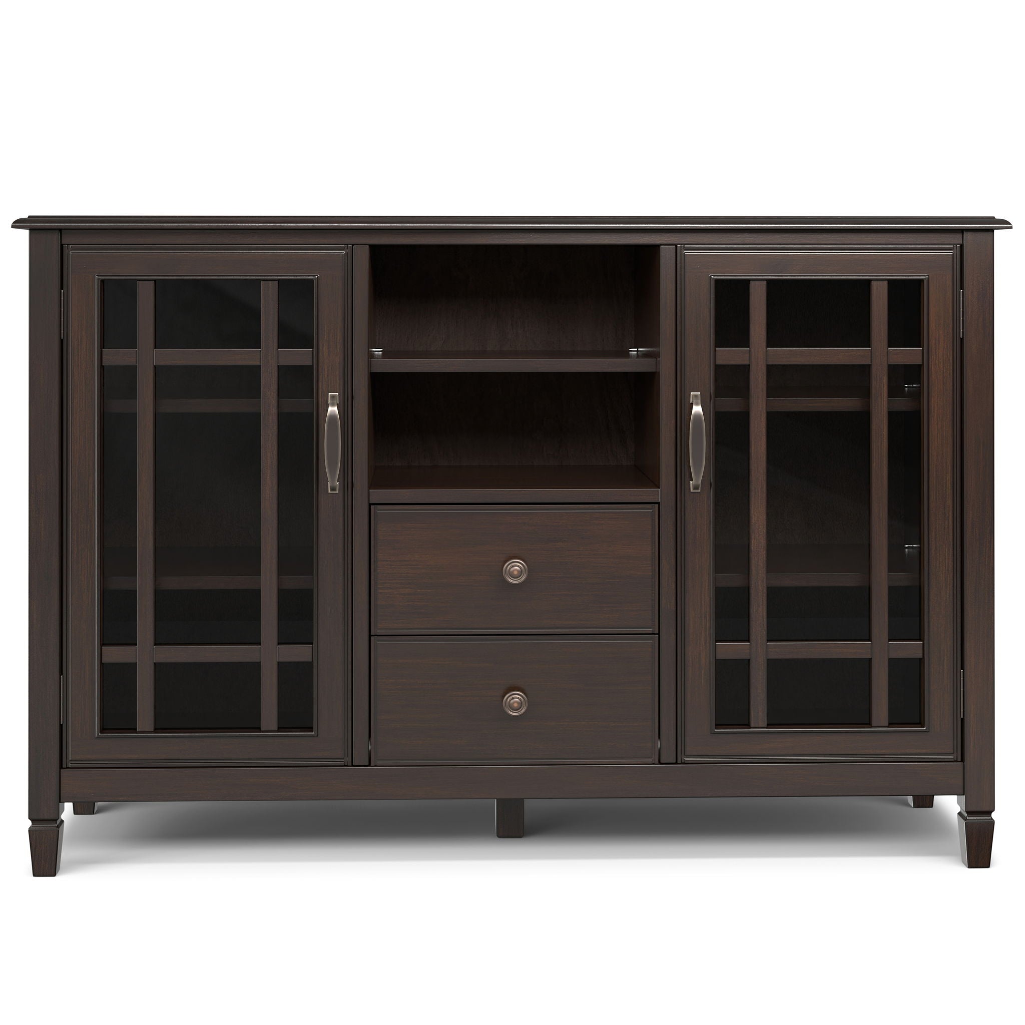 Connaught - Tall TV Stand - Brown