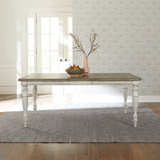 Liberty Furniture Whitney - Rectangular Leg Table - White | Meri Furniture