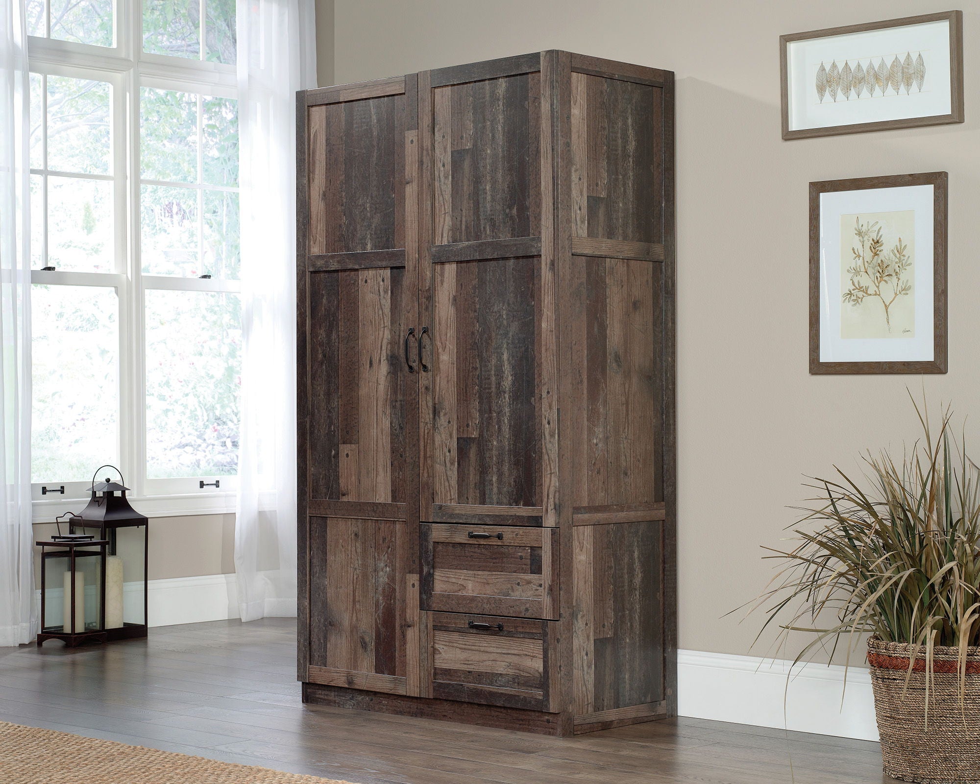 Wardrobe/Storage Cabinet Reclaimed Pine