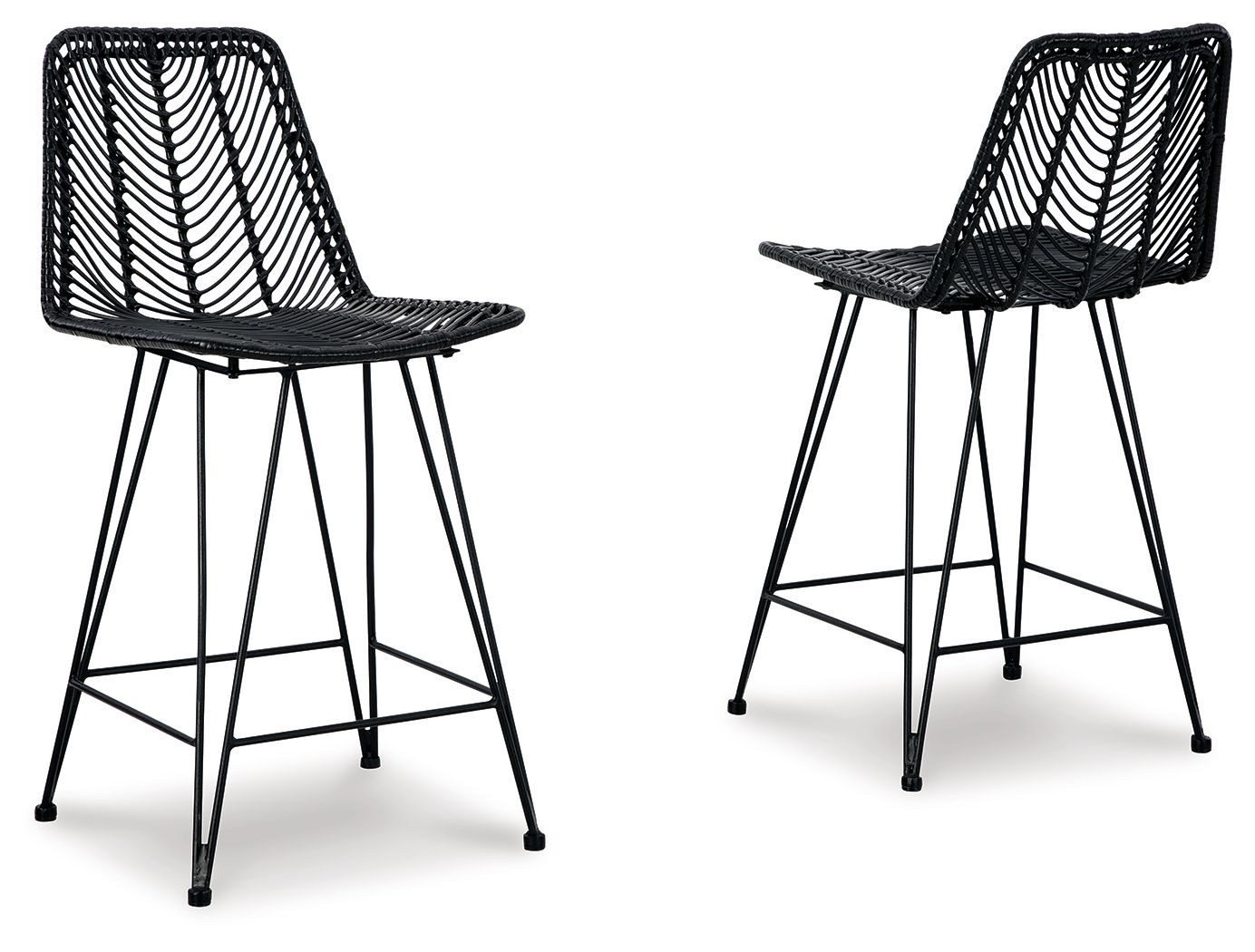 Signature Design by Ashley® Angentree - Barstool (Set of 2) | Meri Furniture