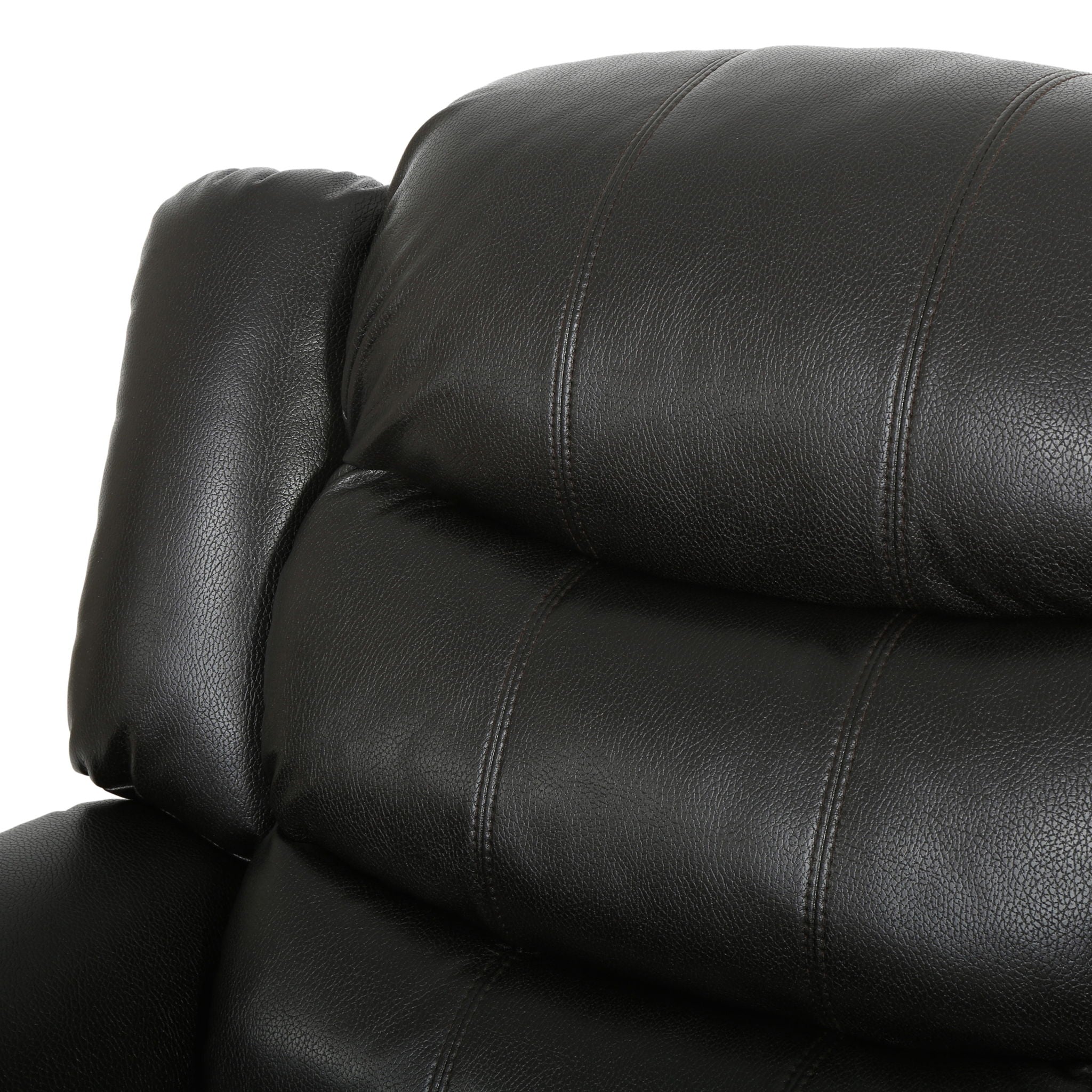 Classic Design Recliner, Upholstery Recliner, Glider Recliner - Black Berry