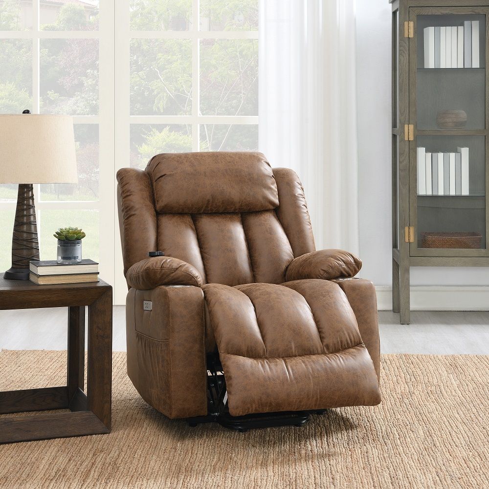 ACME Omarion - Power Recliner With Lift & Heating & Massage | Meri Furniture