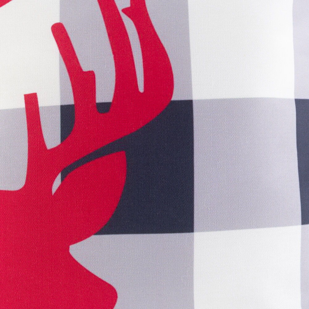 Reindeer Buffalo Pillow