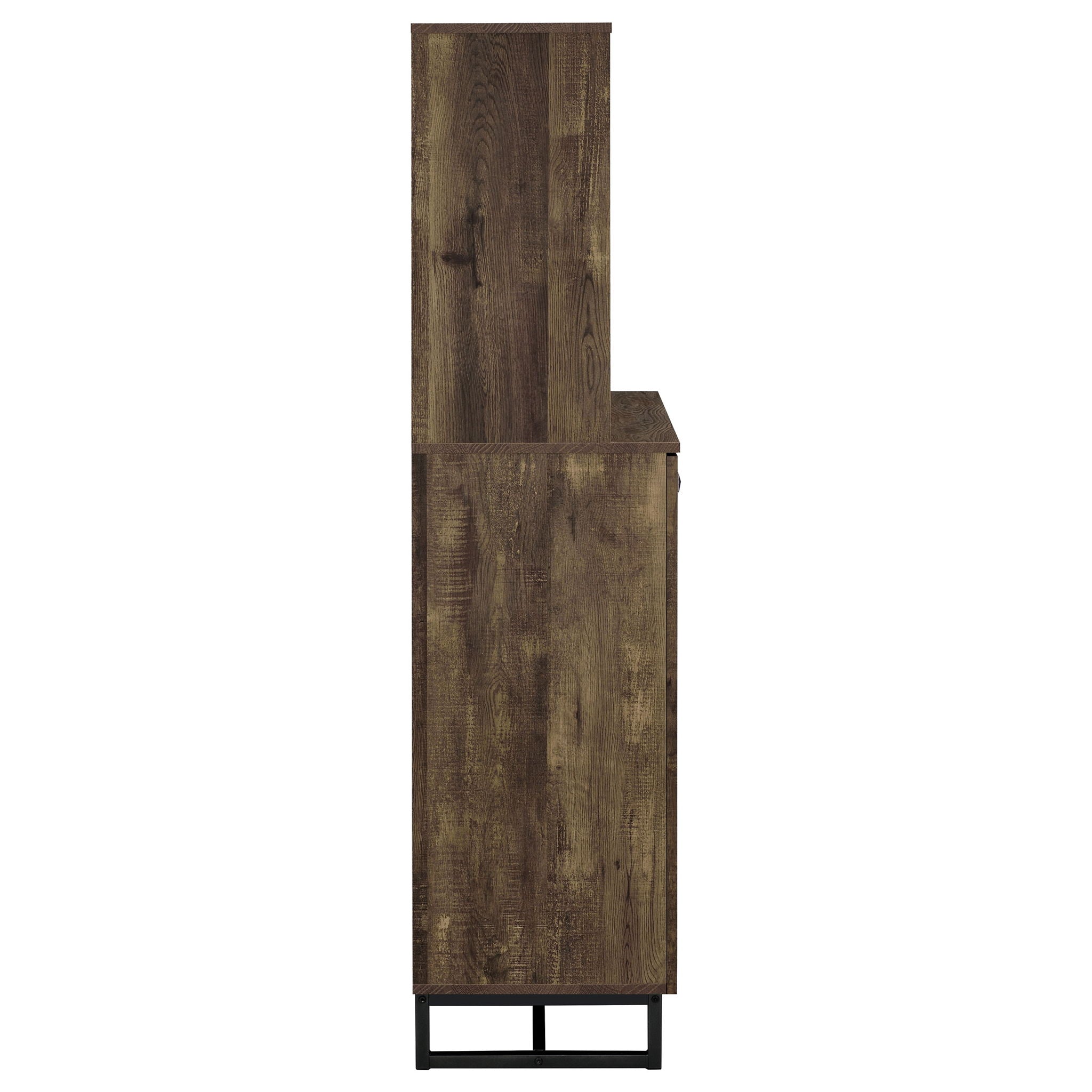 Harlie - 2 Door Wine Cabinet - Oak