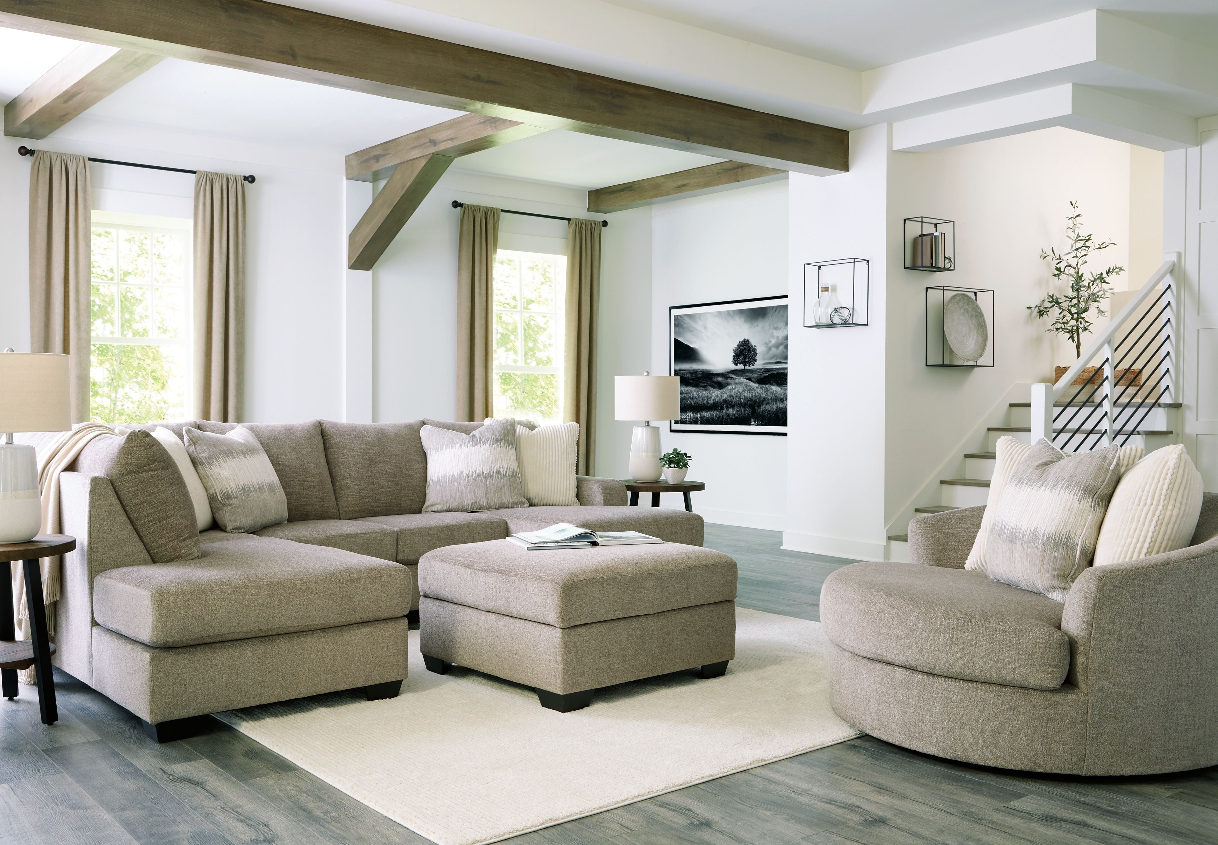 Signature Design by Ashley® Creswell - Sectional Set | Meri Furniture