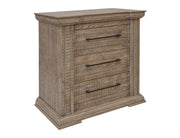 International Furniture Direct Tower - Nightstand - Mink Gray | Meri Furniture