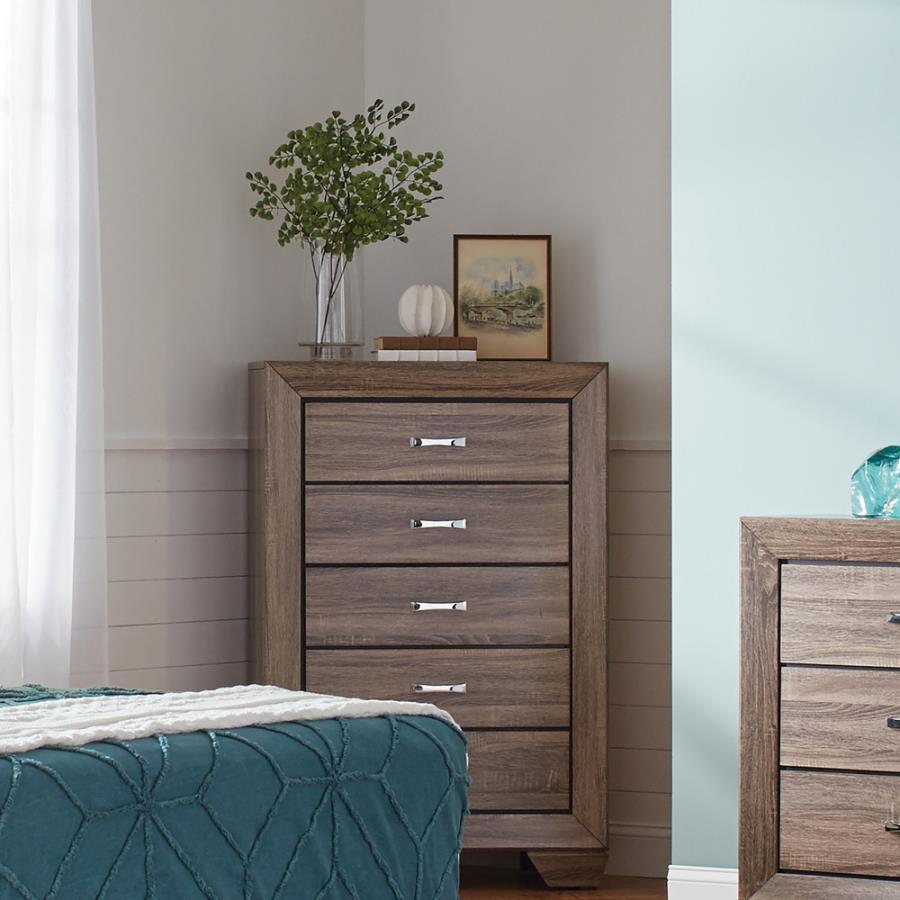 Coaster Fine Furniture Kauffman - Transitional Storage Bed Bedroom Set | Meri Furniture