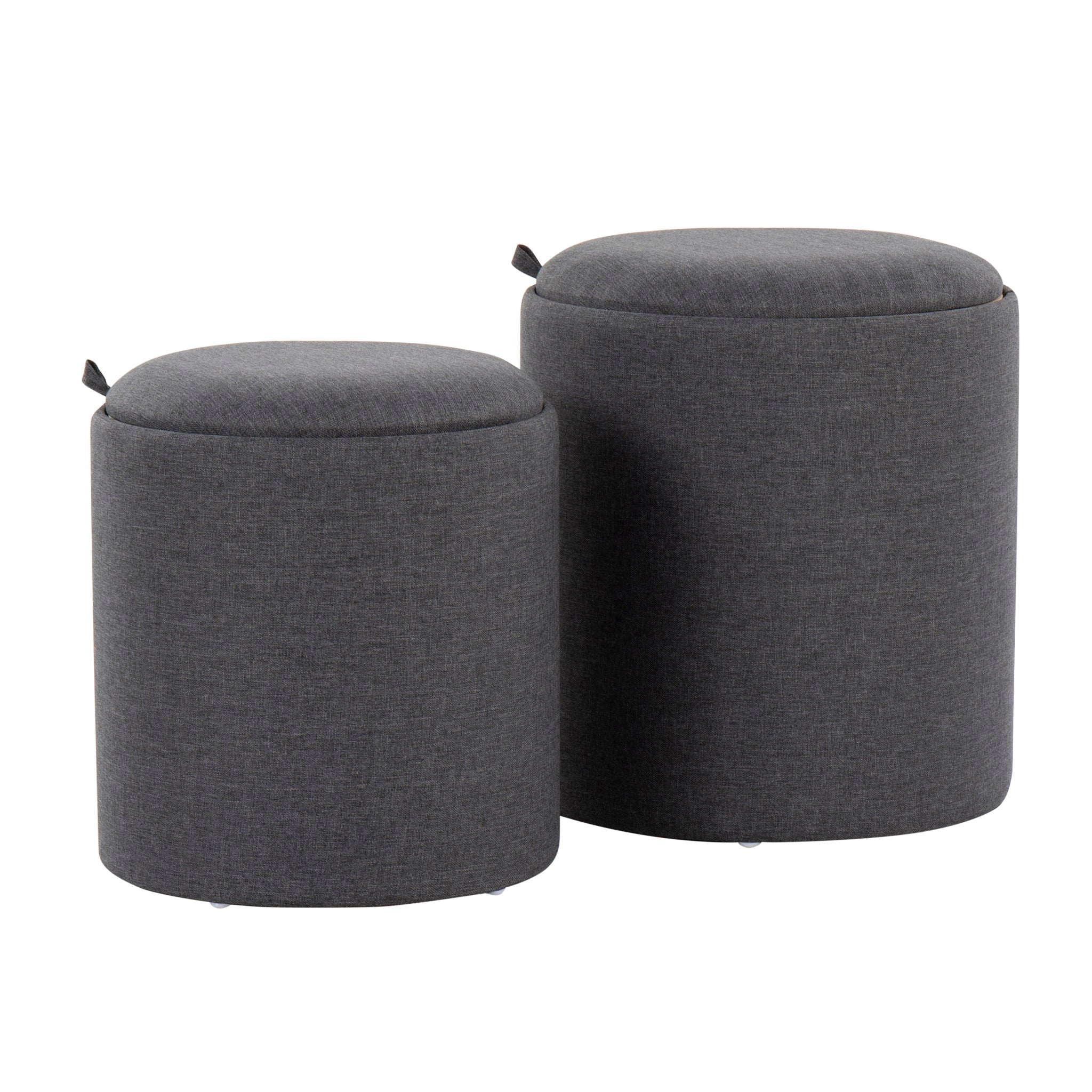 Tray - Contemporary Nesting Ottoman Set