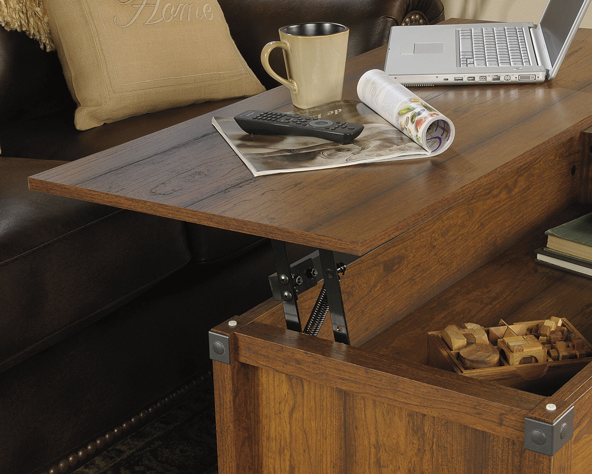 Lift-Top Coffee Table with Storage