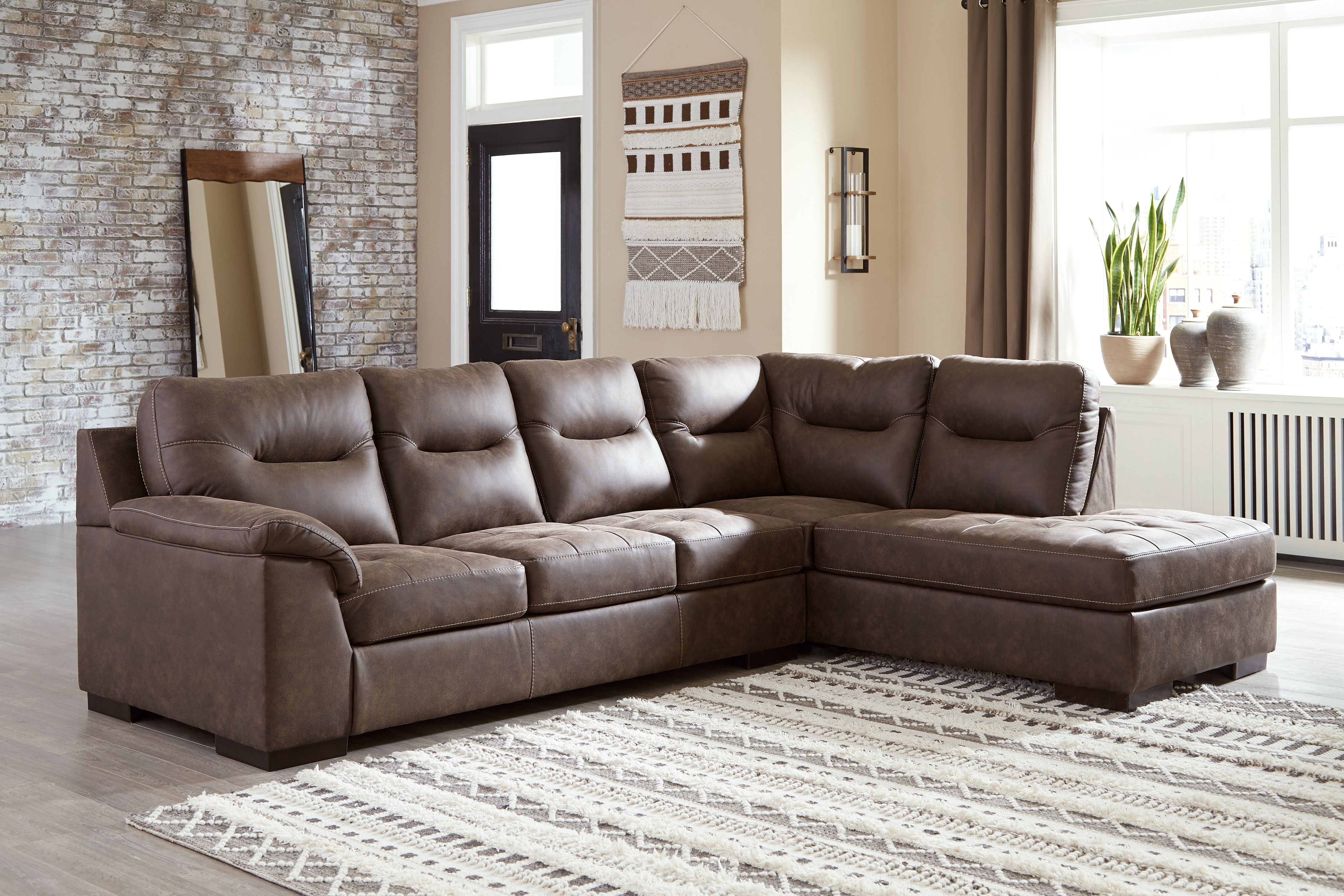 Signature Design by Ashley® Maderla - Sectional | Meri Furniture