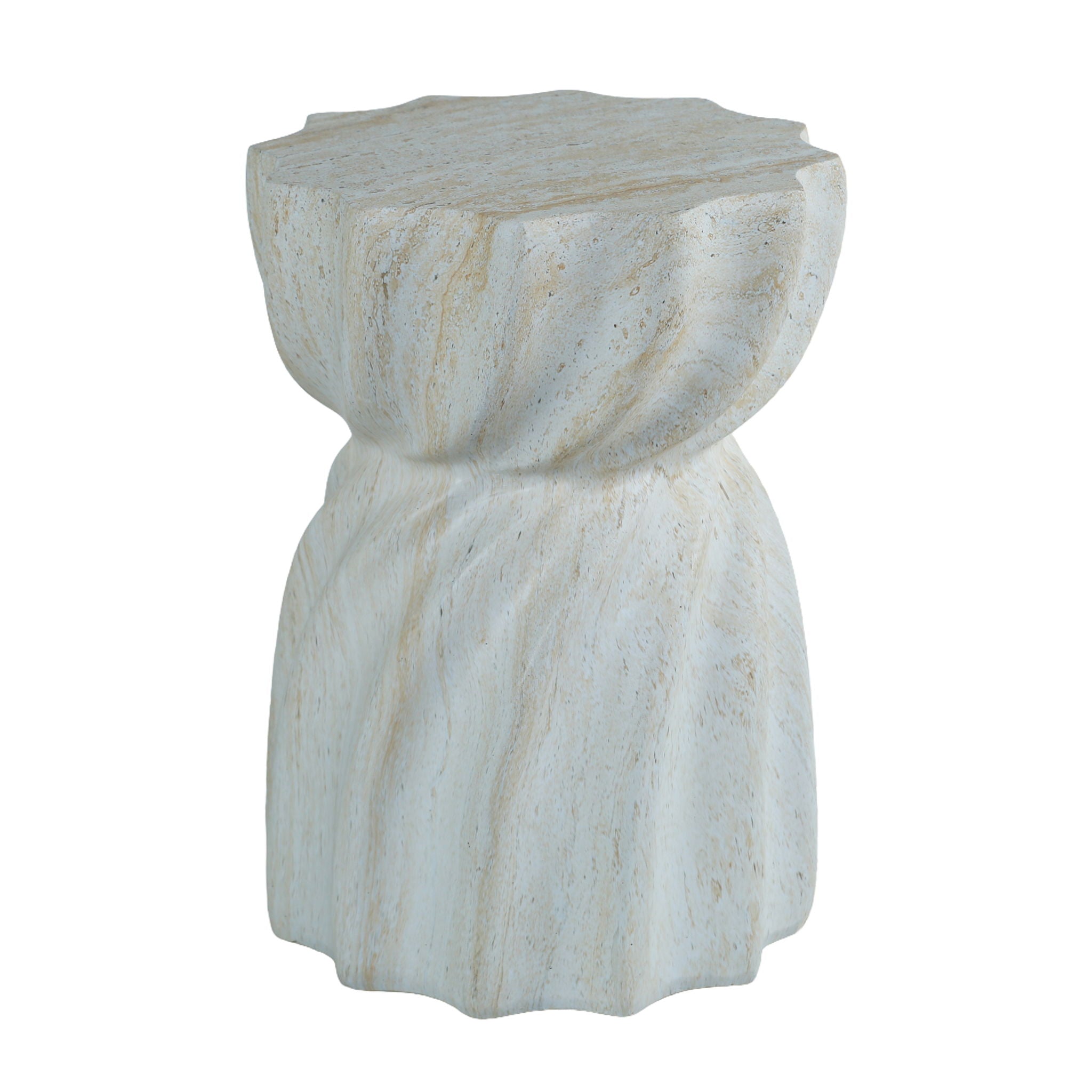 Outdoor End Table - Marble