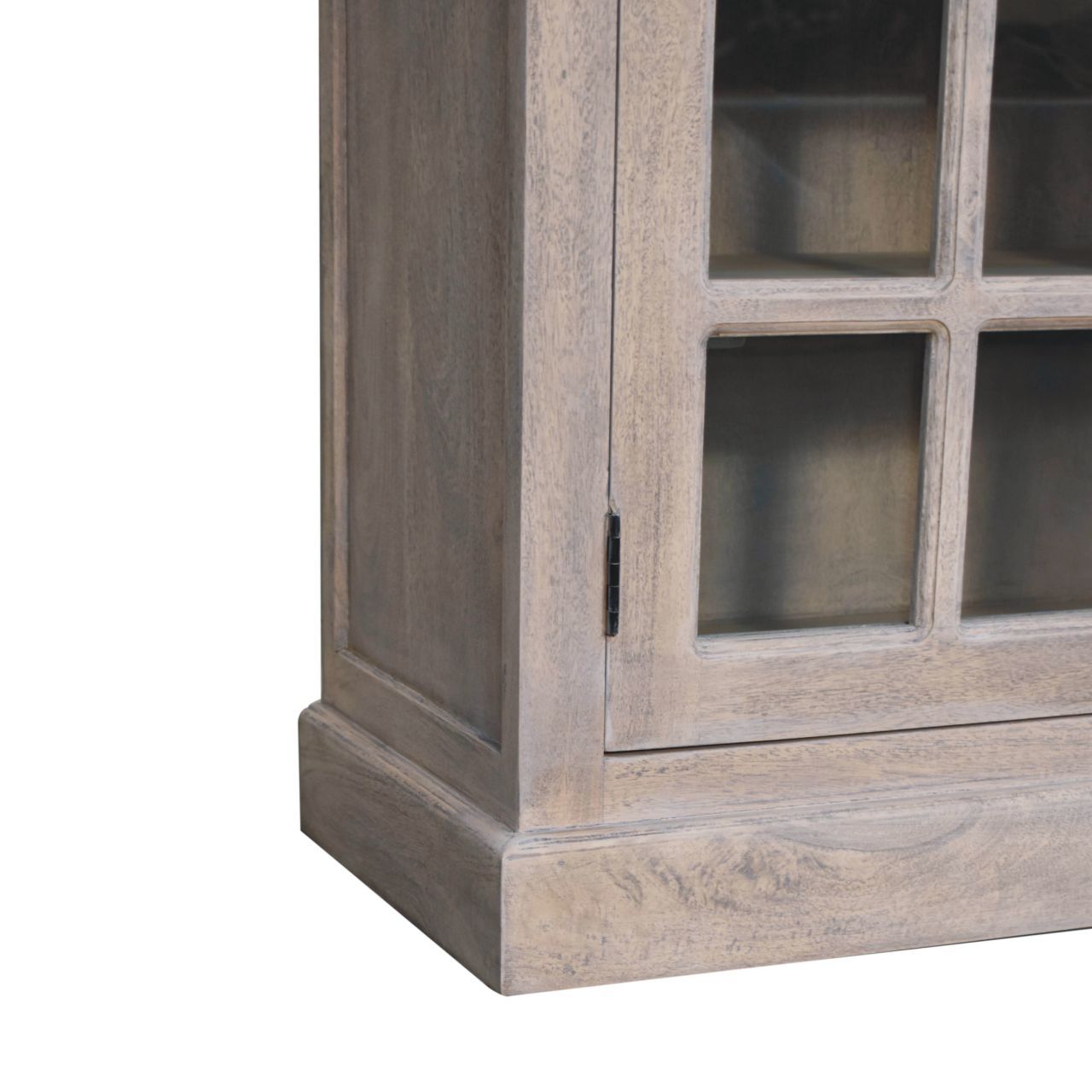 Triple Glazed Cabinet - Gray