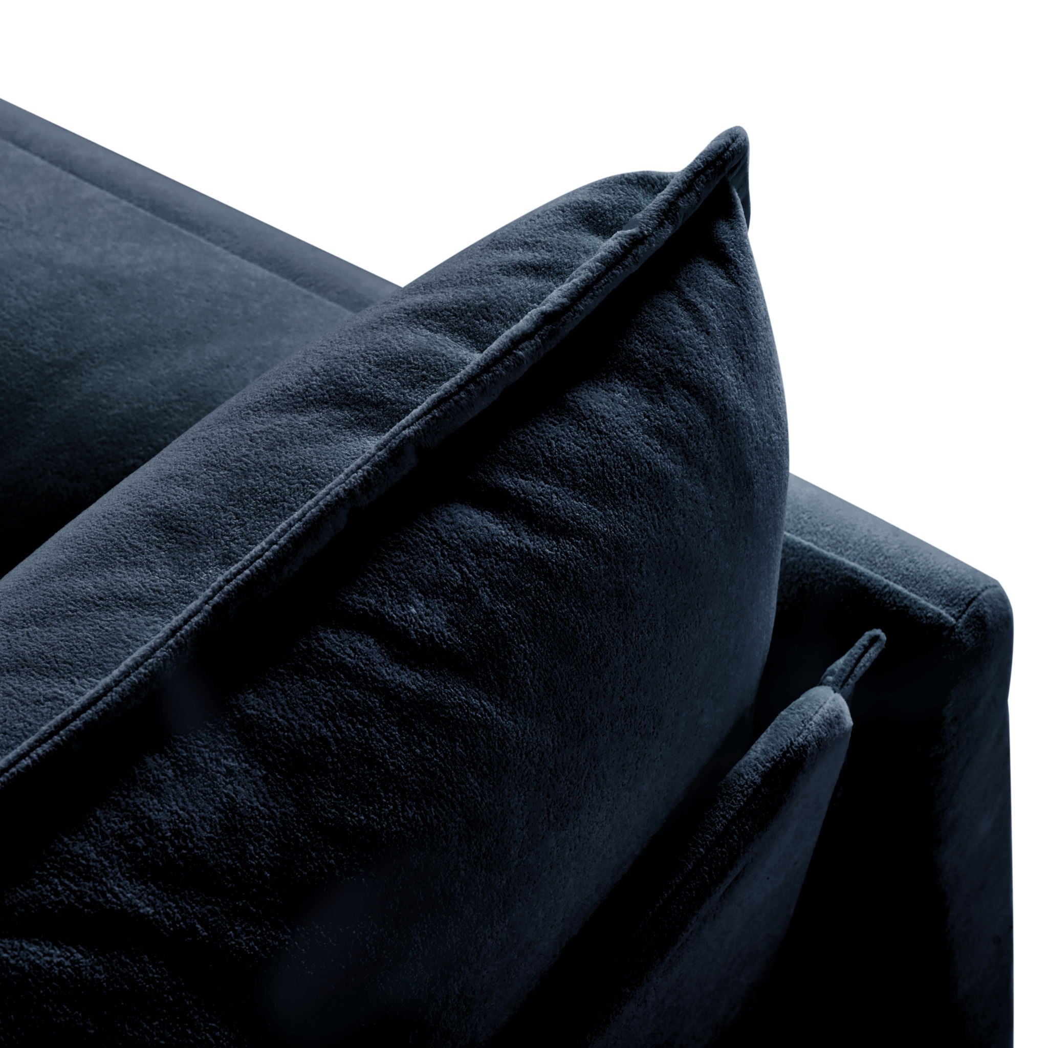 Modern Upholstered Chenille Loveseat And Armchair Set With Pillows