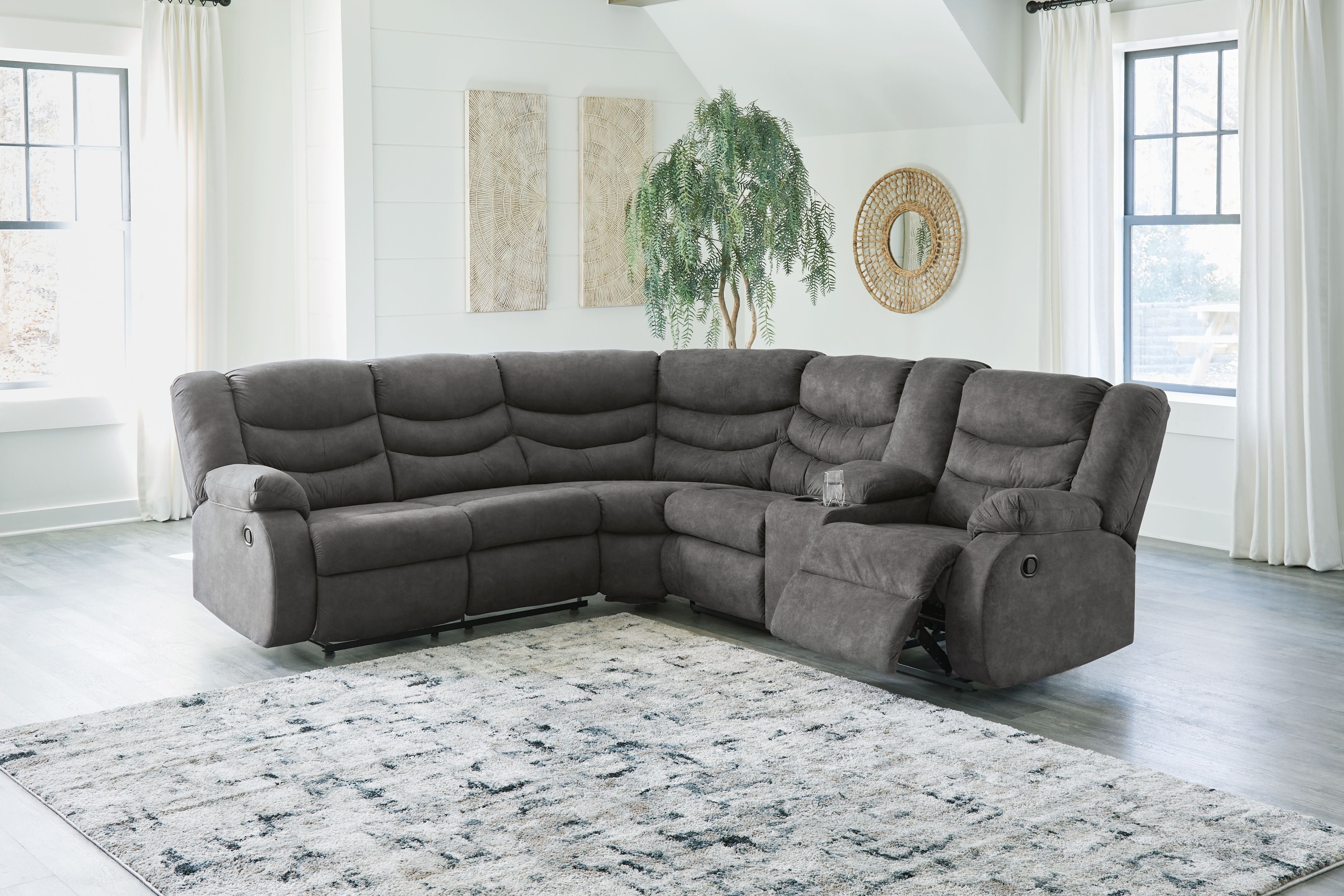 Signature Design by Ashley® Partymate - Reclining Living Room Set | Meri Furniture