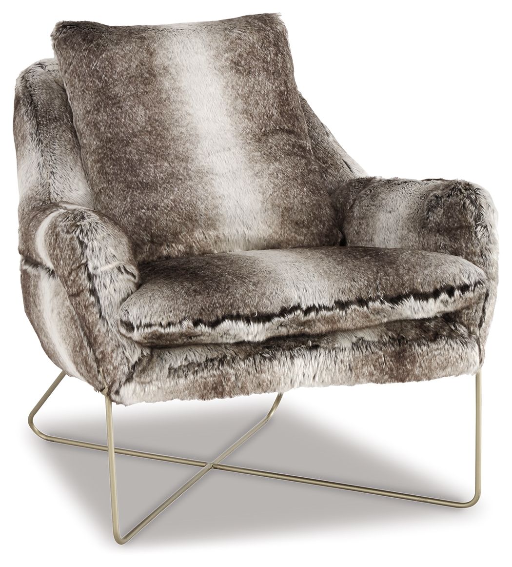 Ashley Furniture Wildau - Gray - Accent Chair | Meri Furniture