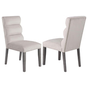 Coaster Fine Furniture Carla - Upholstered Dining Side Chair (Set of 2) | Meri Furniture