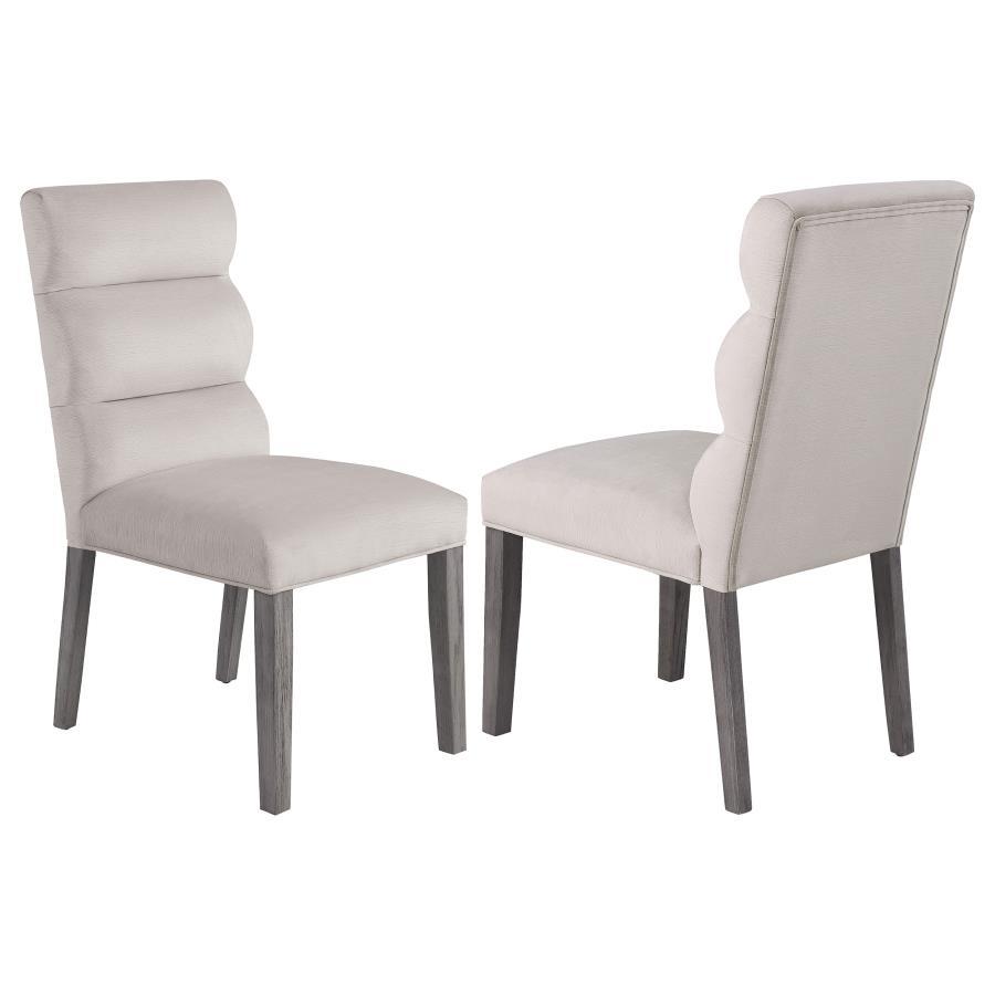 Coaster Fine Furniture Carla - Upholstered Dining Side Chair (Set of 2) | Meri Furniture