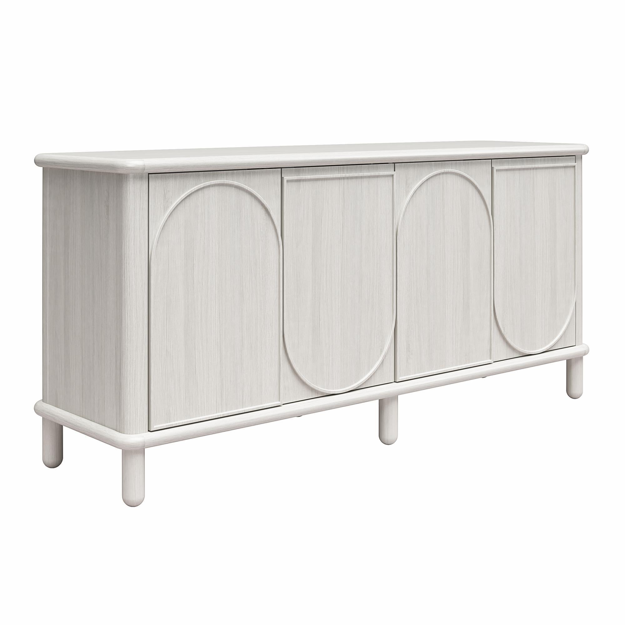 Selena - Credenza - Rustic White