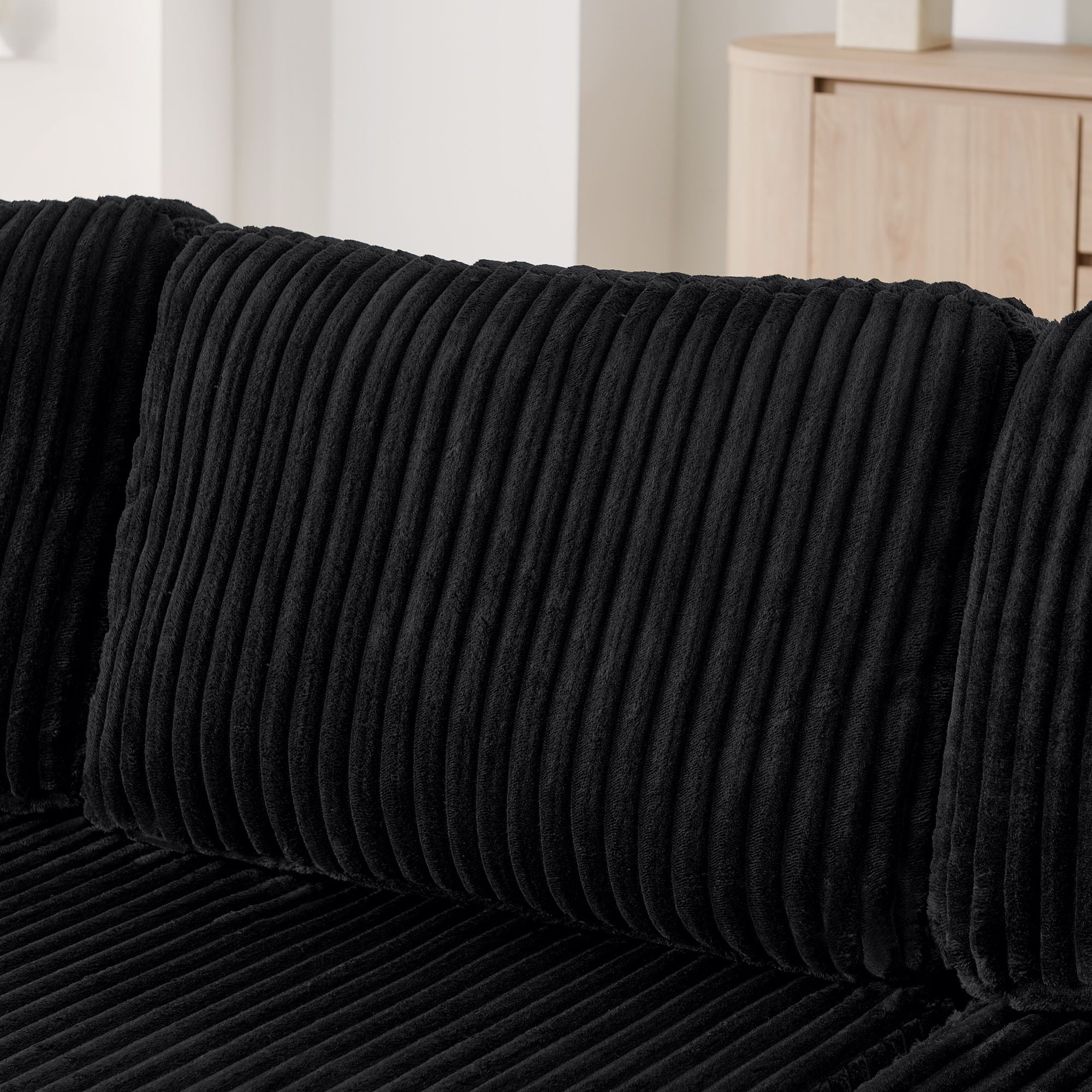 Modern Minimalist U - Shape Modular Sectional Sofa