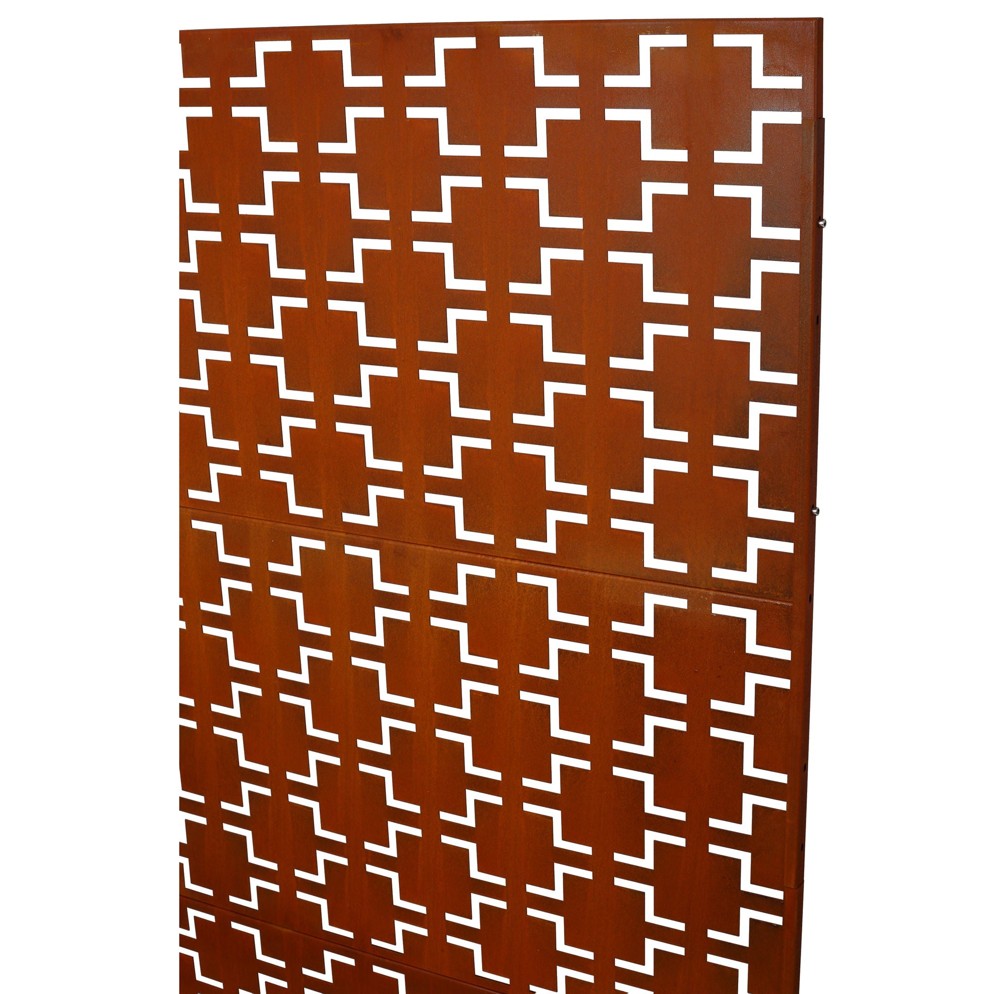 Outdoor & Indoor Metal Privacy Freestanding Decorative Screen