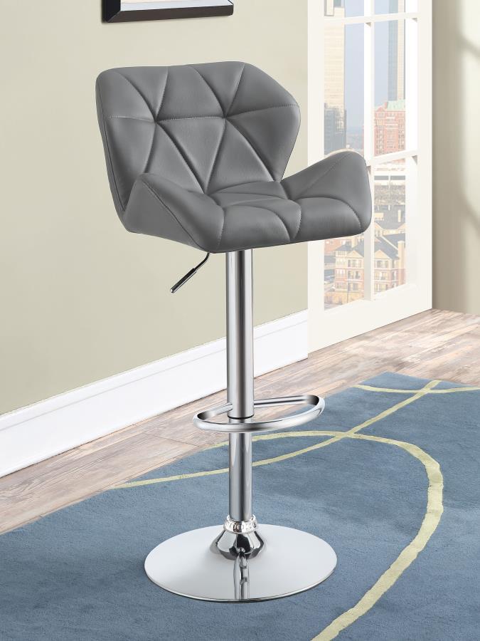 Coaster Fine Furniture Berrington - Upholstered Adjustable Bar Stools (Set of 2) | Meri Furniture