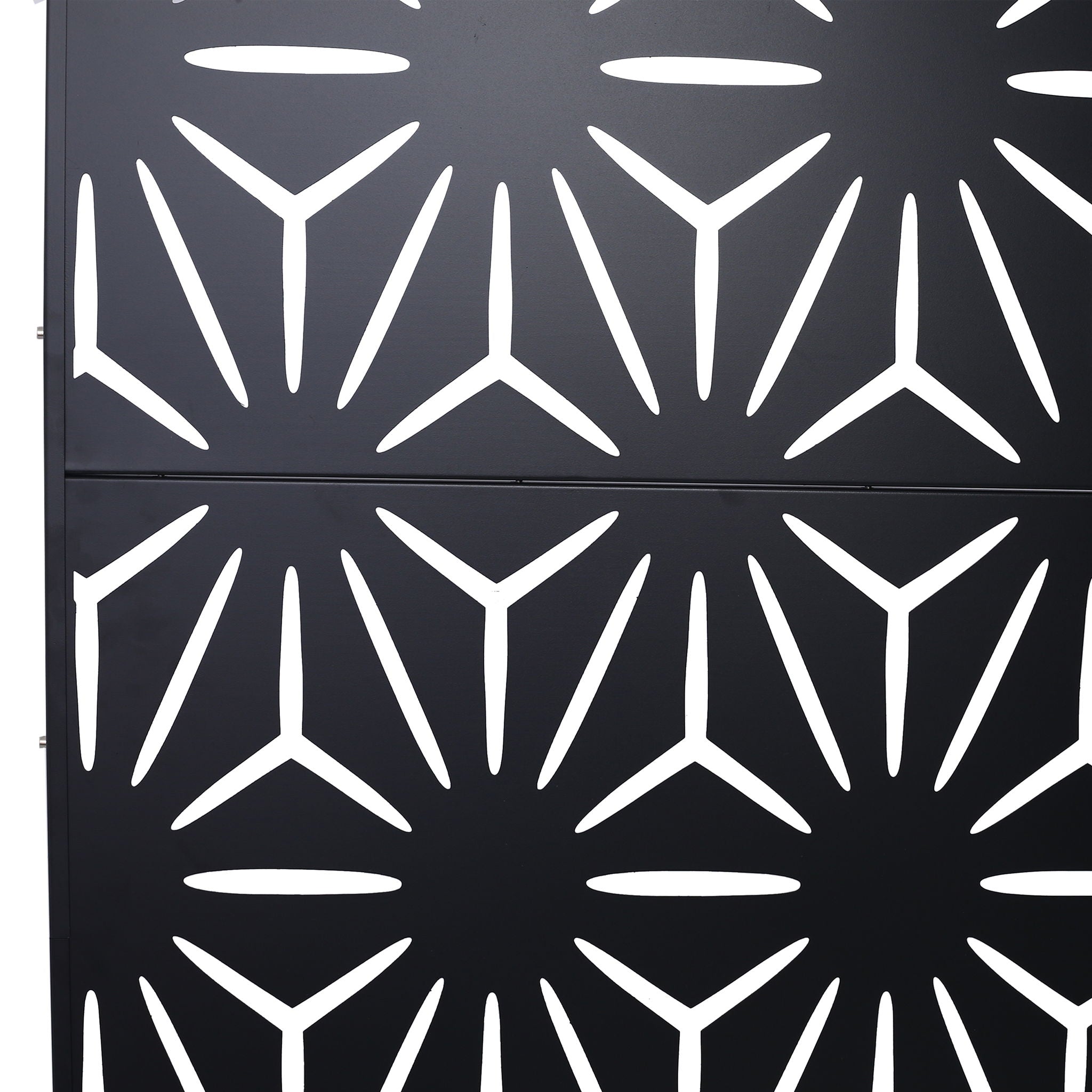 Outdoor & Indoor Metal Privacy Screen, Freestanding Decorative Panels