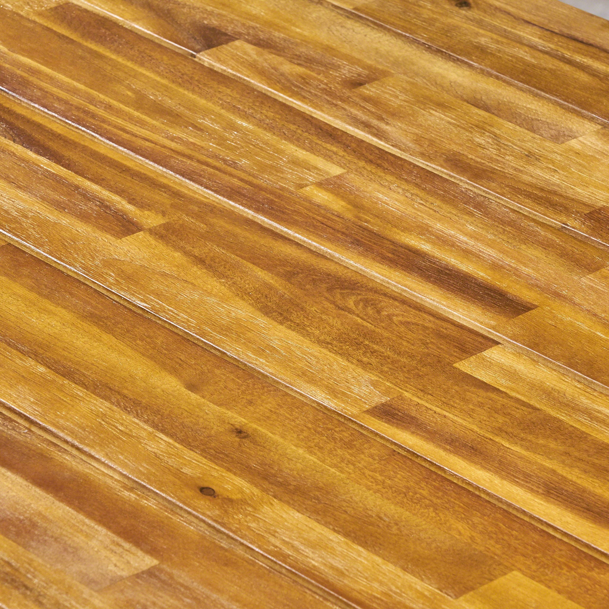 7 Piece Outdoor Modern Dining Set With Stackable Chairs