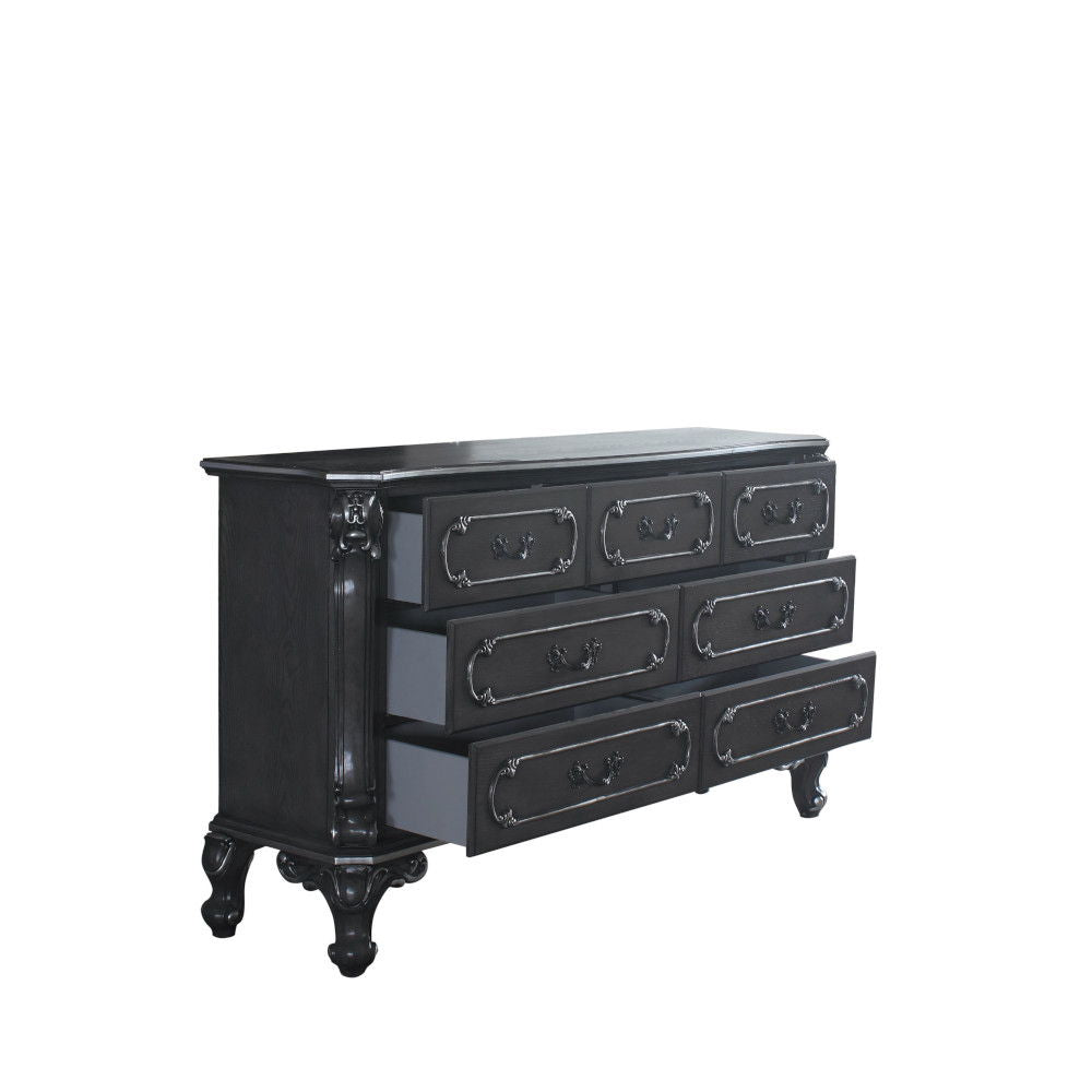 ACME House - Delphine - Dresser - Charcoal Finish | Meri Furniture