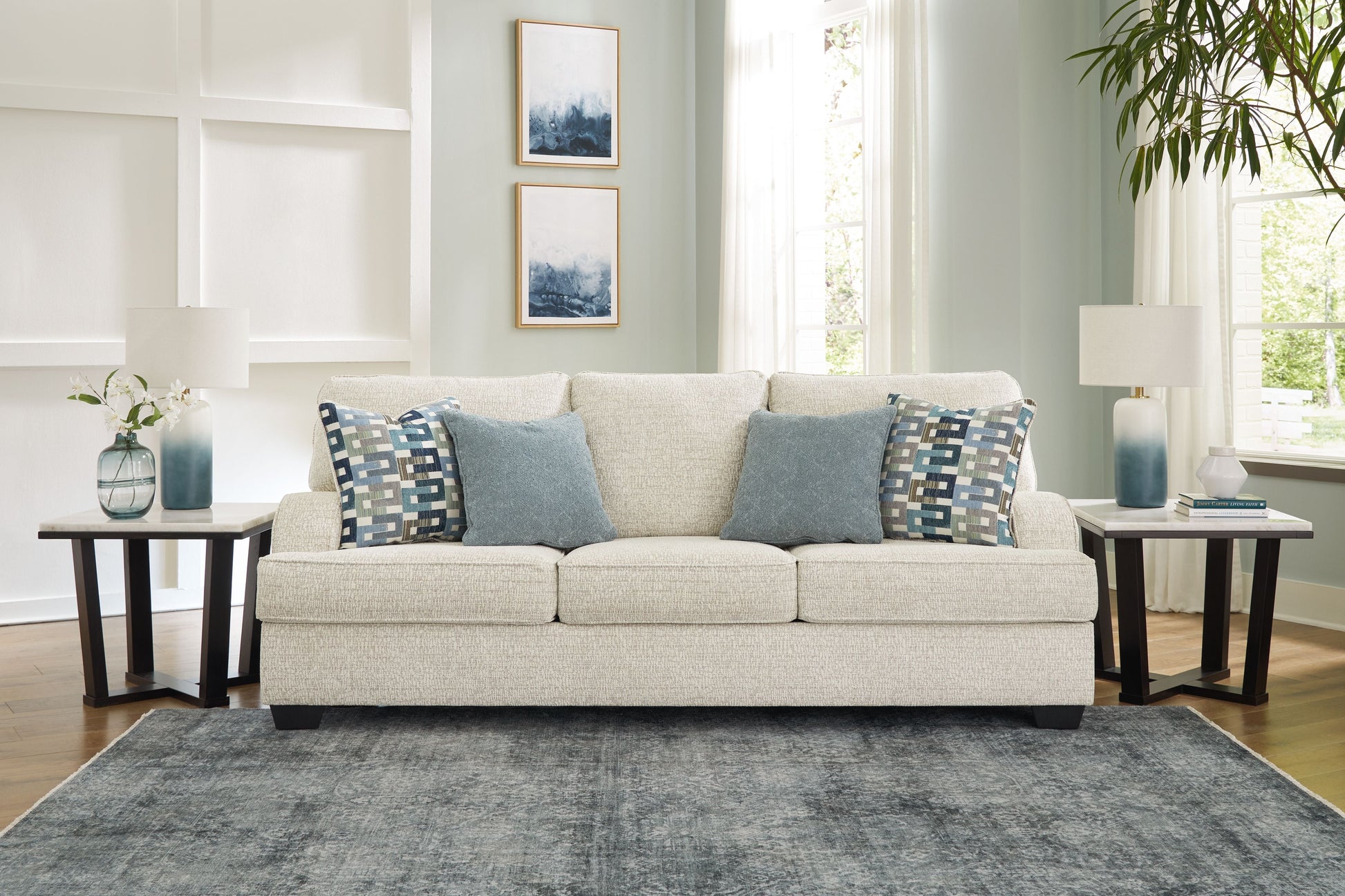 Ashley Furniture Valerano - Living Room Set | Meri Furniture