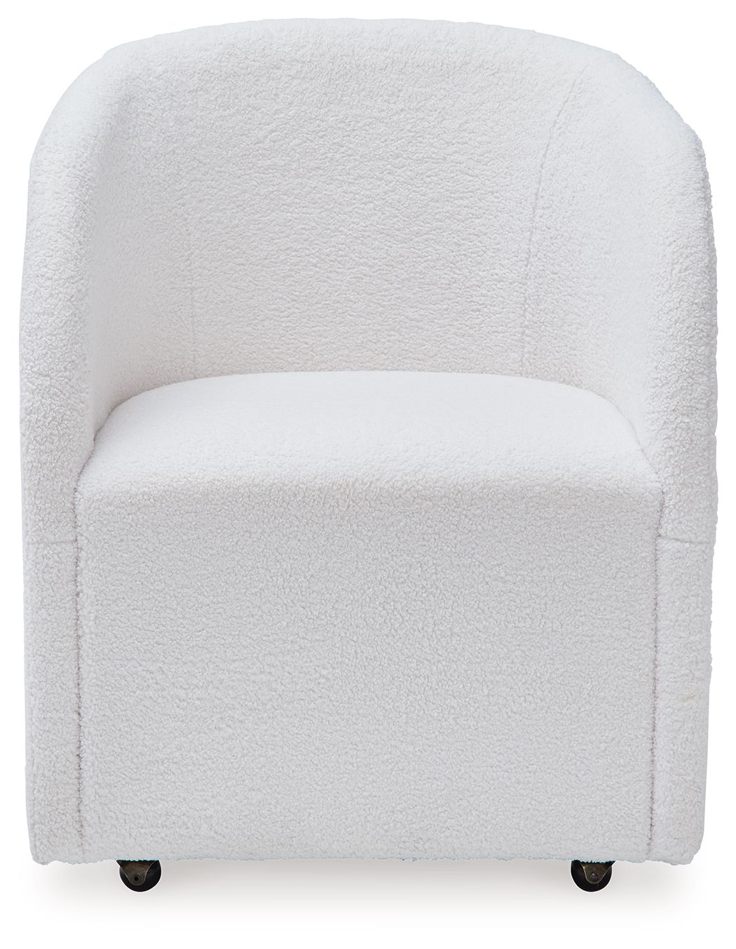 Signature Design by Ashley® Rowanbeck - Ivory - Dining Upholstered Arm Chair (Set of 2) | Meri Furniture