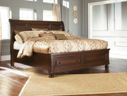 Millennium® by Ashley Porter - Sleigh Bed | Meri Furniture