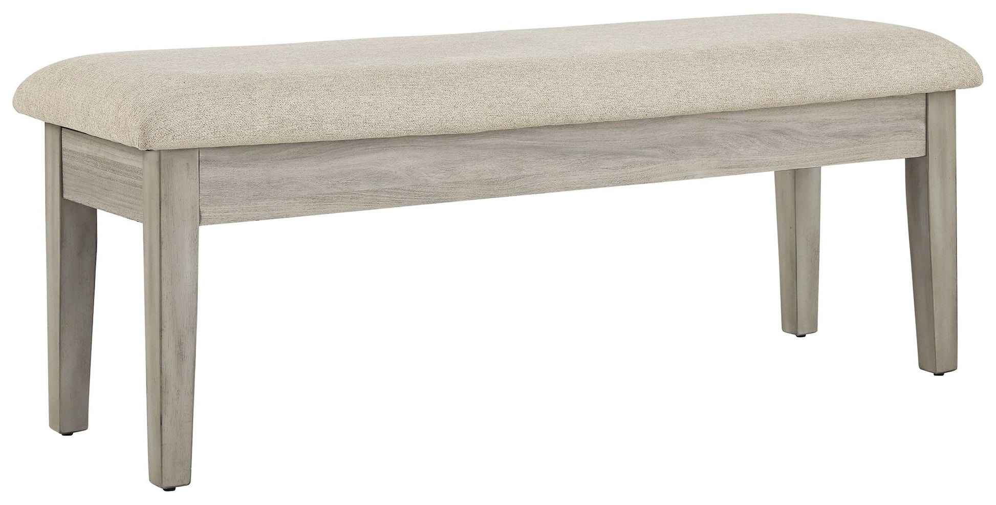 Signature Design by Ashley® Parellen - Beige / Gray - Upholstered Storage Bench | Meri Furniture