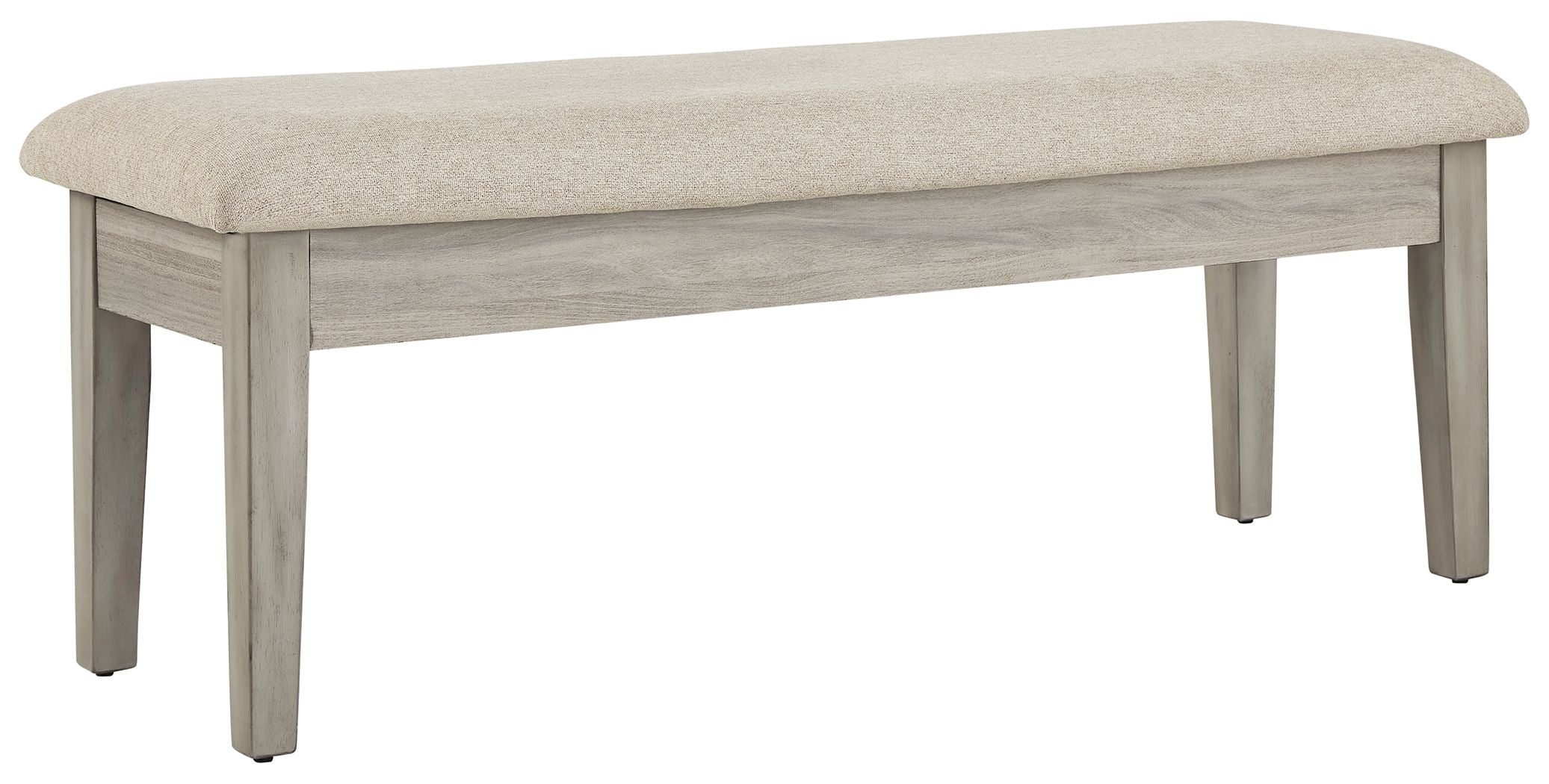 Signature Design by Ashley® Parellen - Beige / Gray - Upholstered Storage Bench | Meri Furniture
