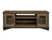 International Furniture Direct Loft Brown - TV Stand / Wall Unit - Two Tone Gray / Brown | Meri Furniture