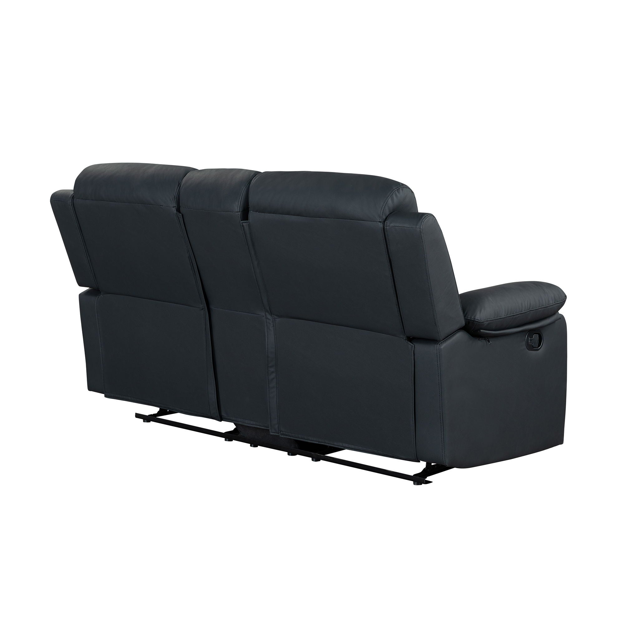 Blanche - Console Reclining Loveseat With LED Lights
