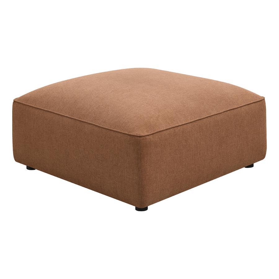 Coaster Fine Furniture Jennifer - Square Upholstered Ottoman | Meri Furniture
