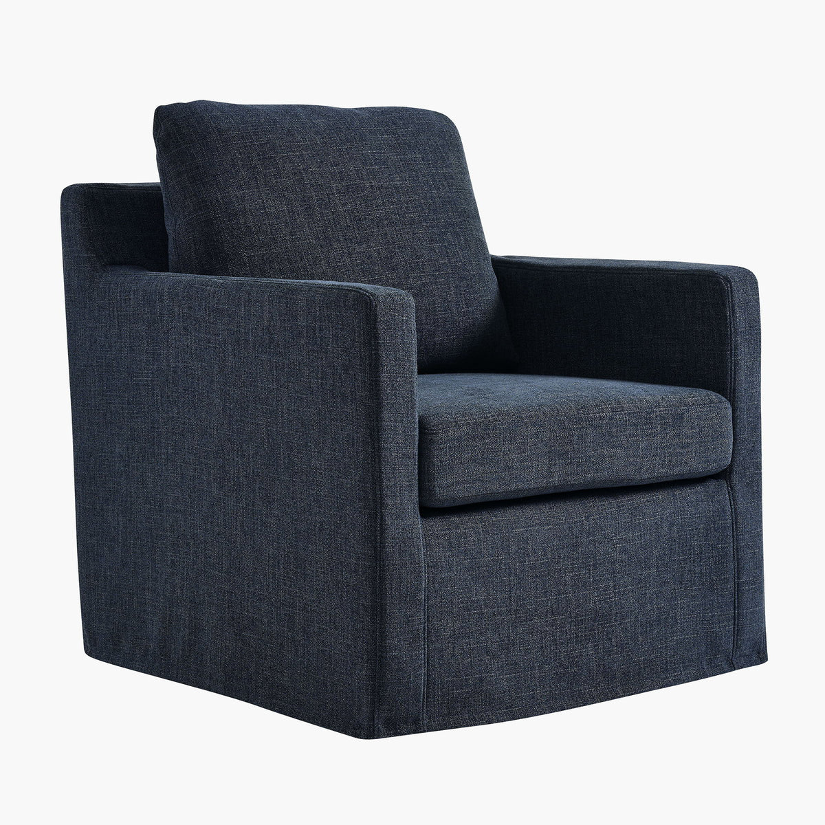 Serene Fabric Slipcovered Swivel Armchair by Modway