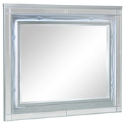 Coaster Fine Furniture Gunnison - Dresser Mirror - Silver Metallic | Meri Furniture