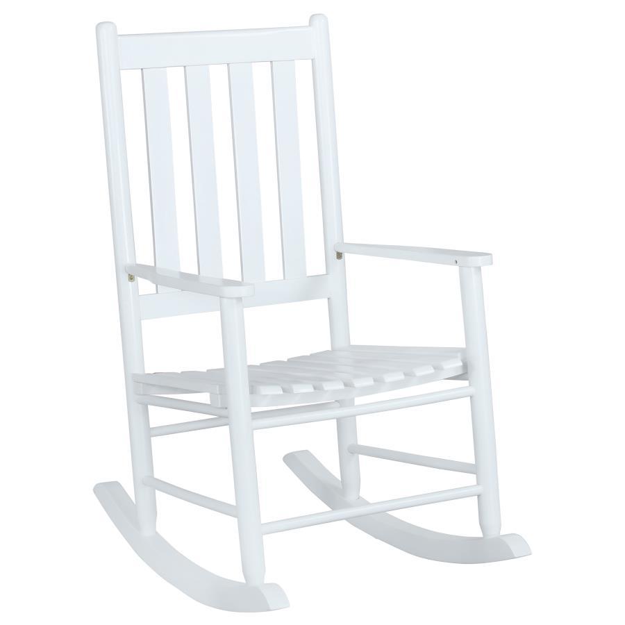 Annie - Slat Back Solid Wood Rocking Chair