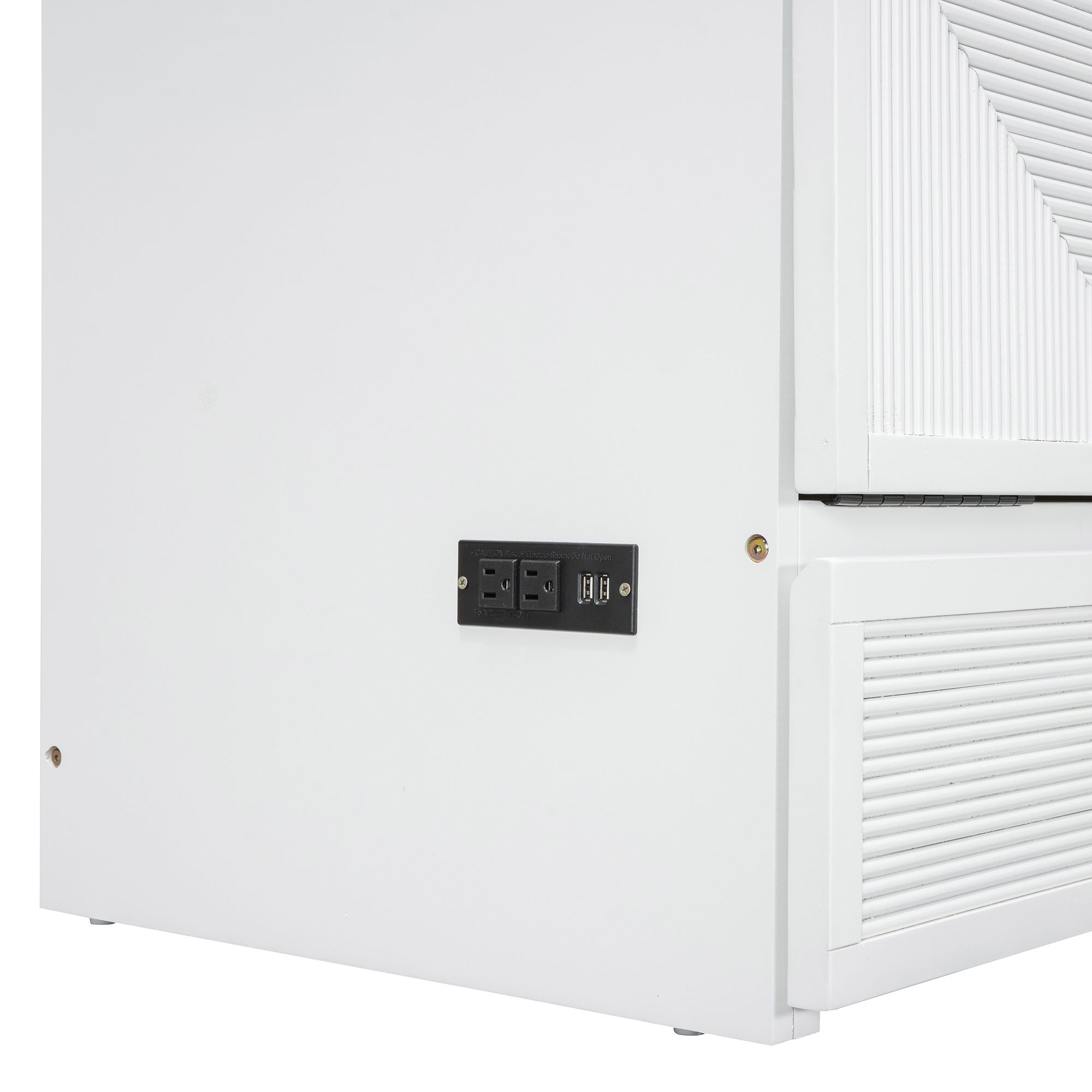 Murphy Bed With Large Drawer, USB Ports And Outlets