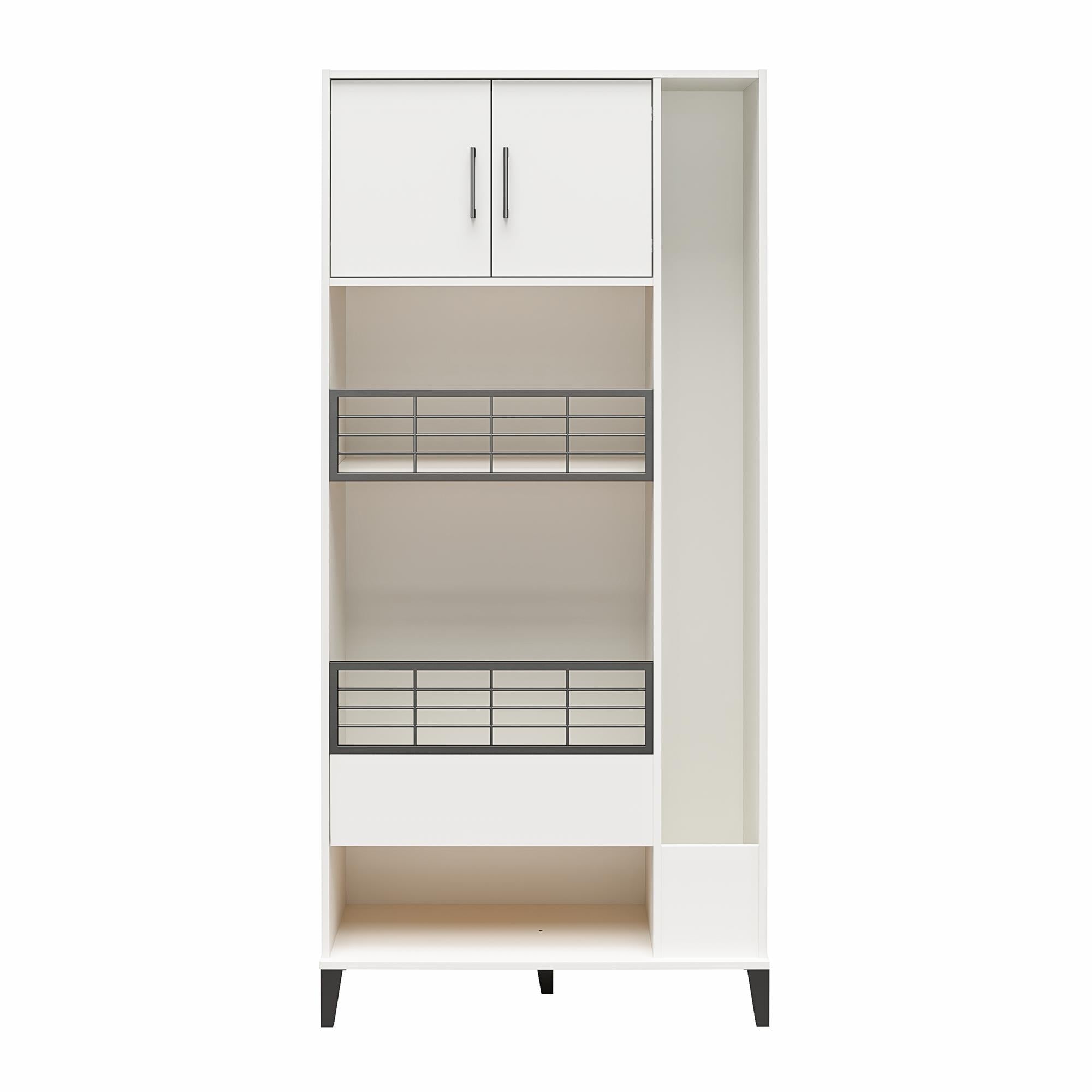 Sports Storage Cabinet - White